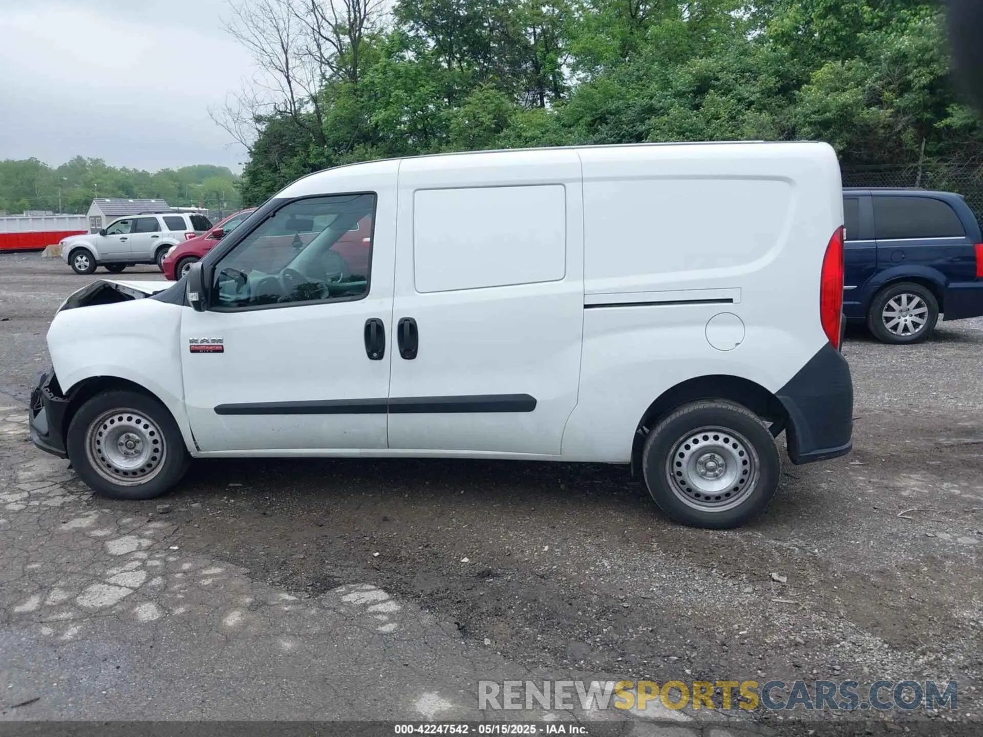 15 fotografías del automóvil dañado ZFBHRFAB7L6R53319 RAM PROMASTER CITY 2020
