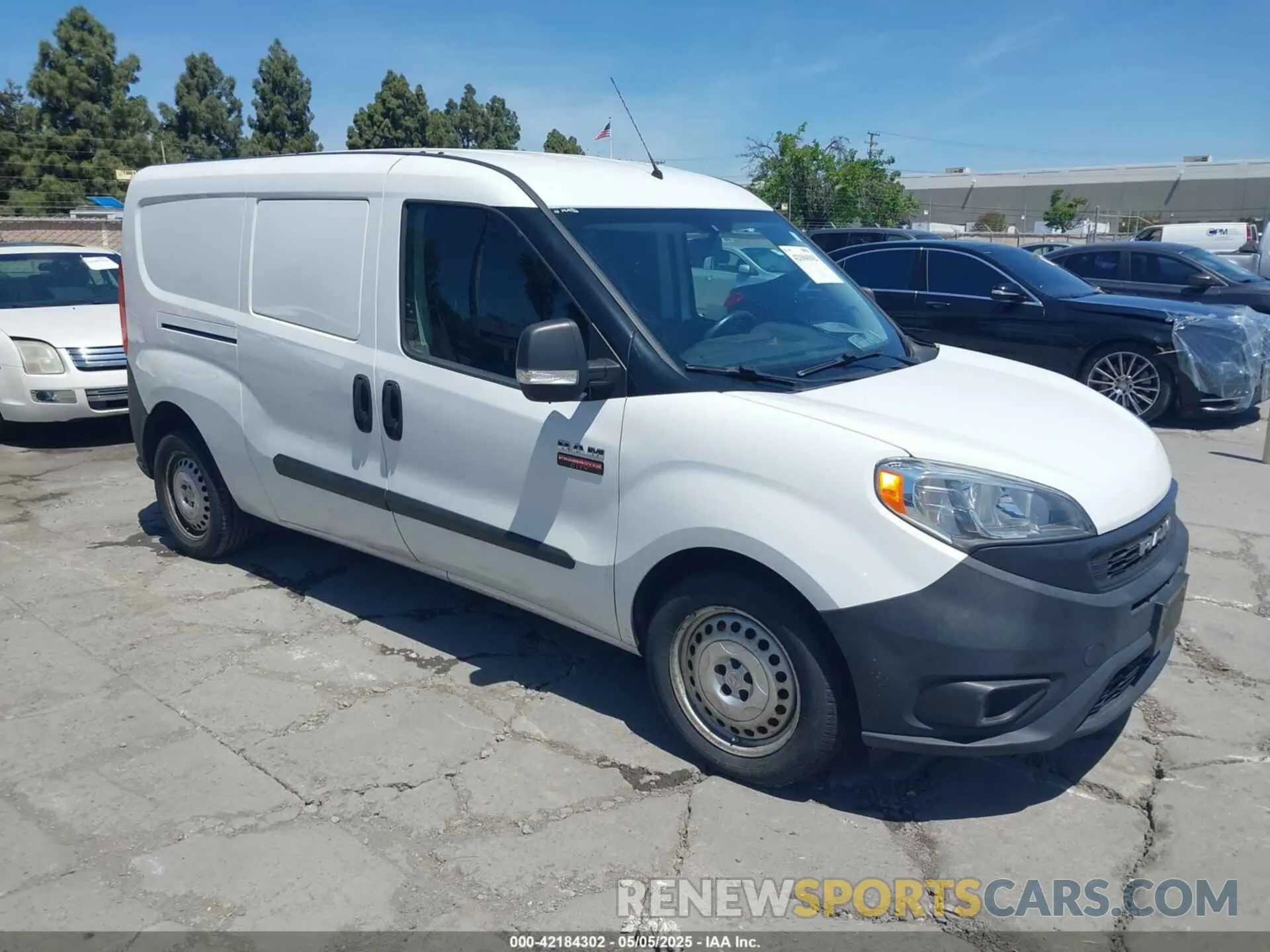 1 fotografías del automóvil dañado ZFBHRFAB8L6P39648 RAM PROMASTER CITY 2020