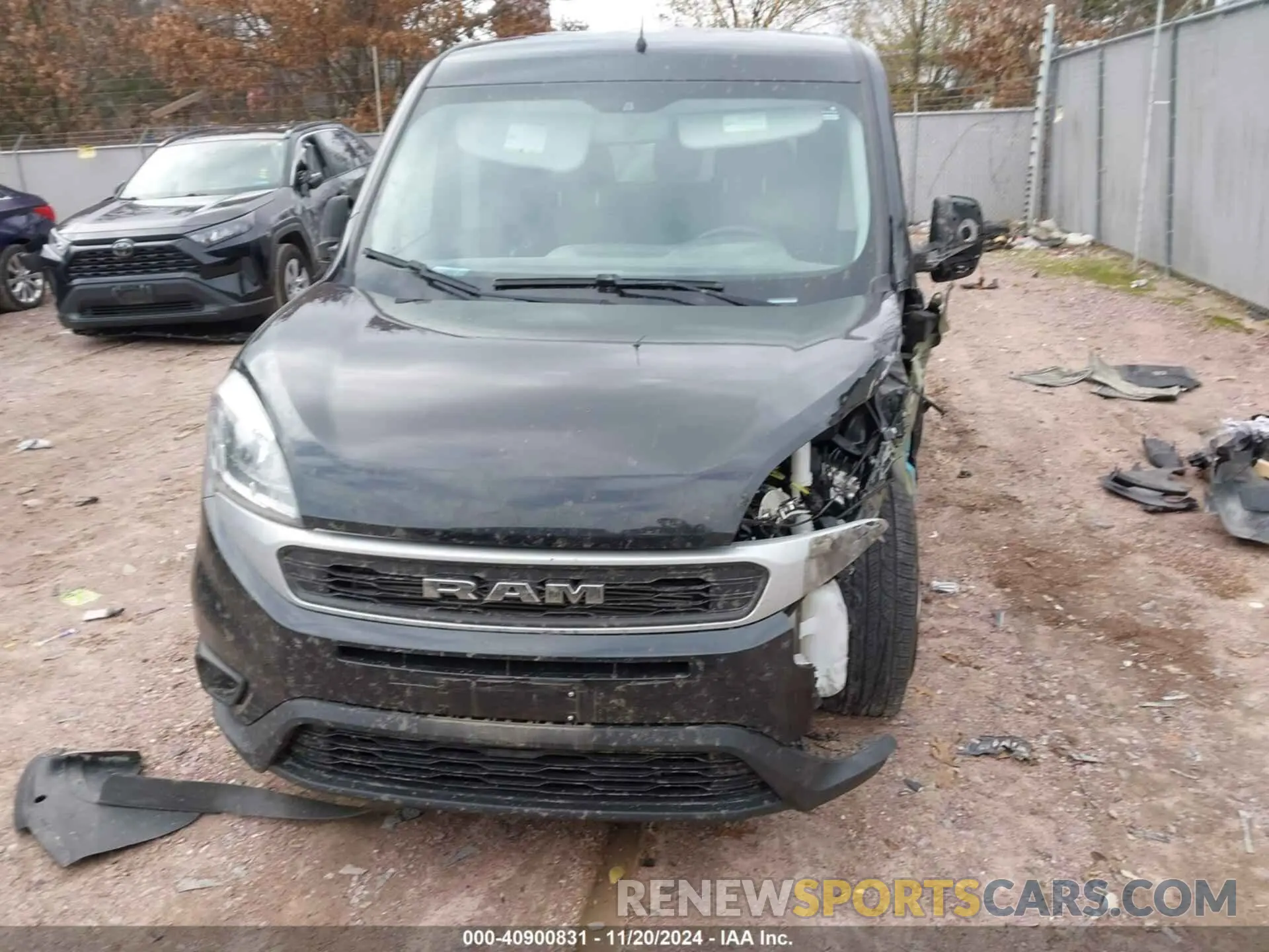13 fotografías del automóvil dañado ZFBHRFBB0L6S21239 RAM PROMASTER CITY 2020