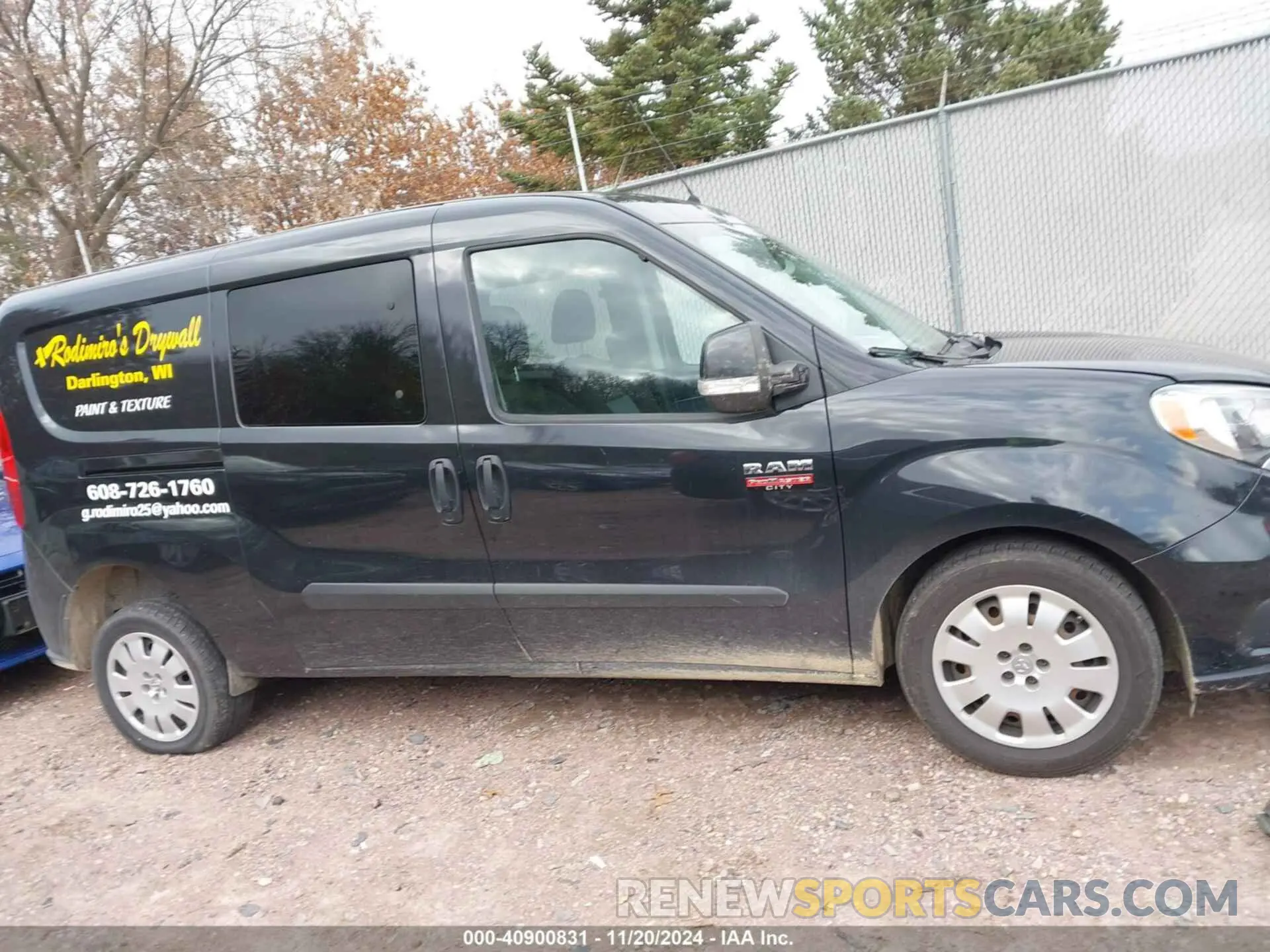 14 fotografías del automóvil dañado ZFBHRFBB0L6S21239 RAM PROMASTER CITY 2020