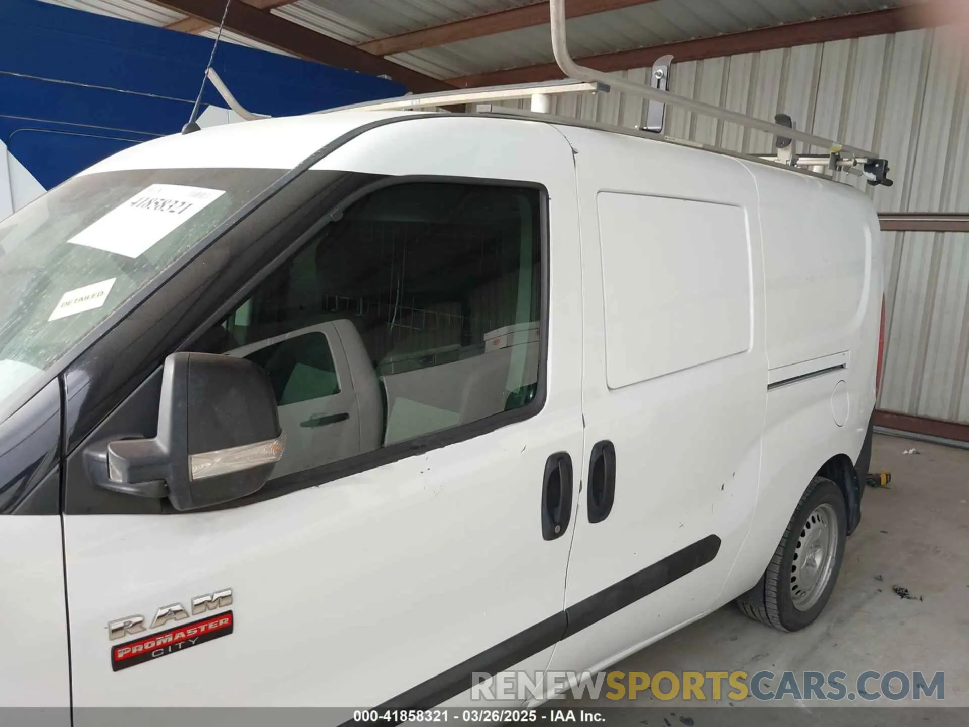 14 fotografías del automóvil dañado ZFBHRFAB0M6T91684 RAM PROMASTER CITY 2021