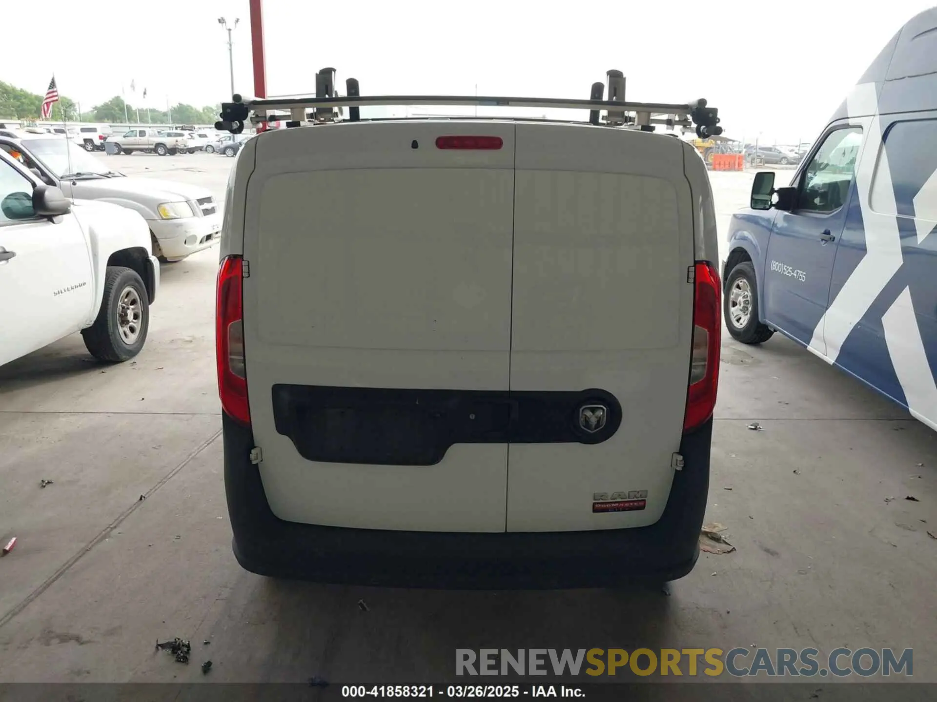 16 fotografías del automóvil dañado ZFBHRFAB0M6T91684 RAM PROMASTER CITY 2021