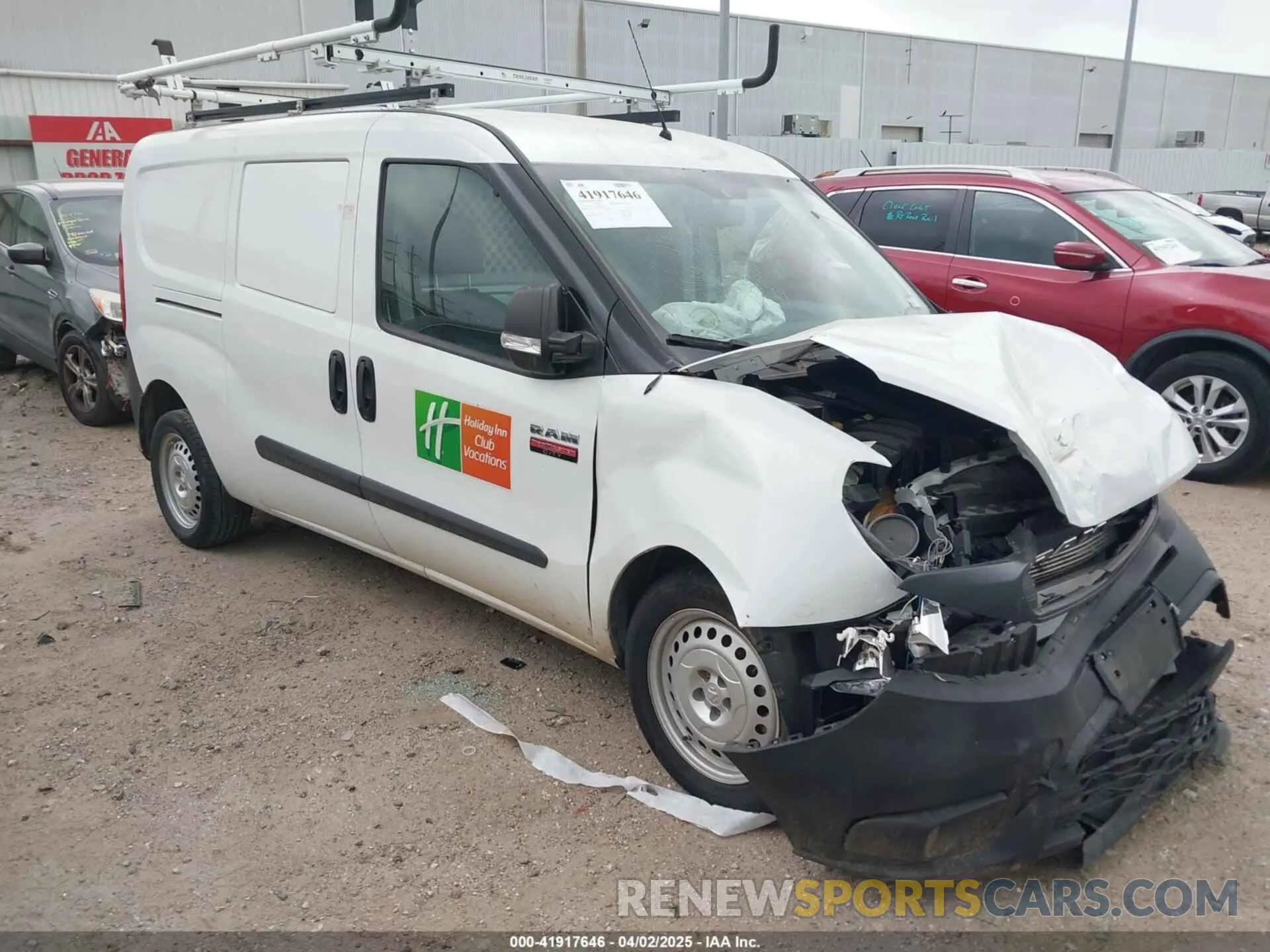 1 fotografías del automóvil dañado ZFBHRFAB0M6V28767 RAM PROMASTER CITY 2021