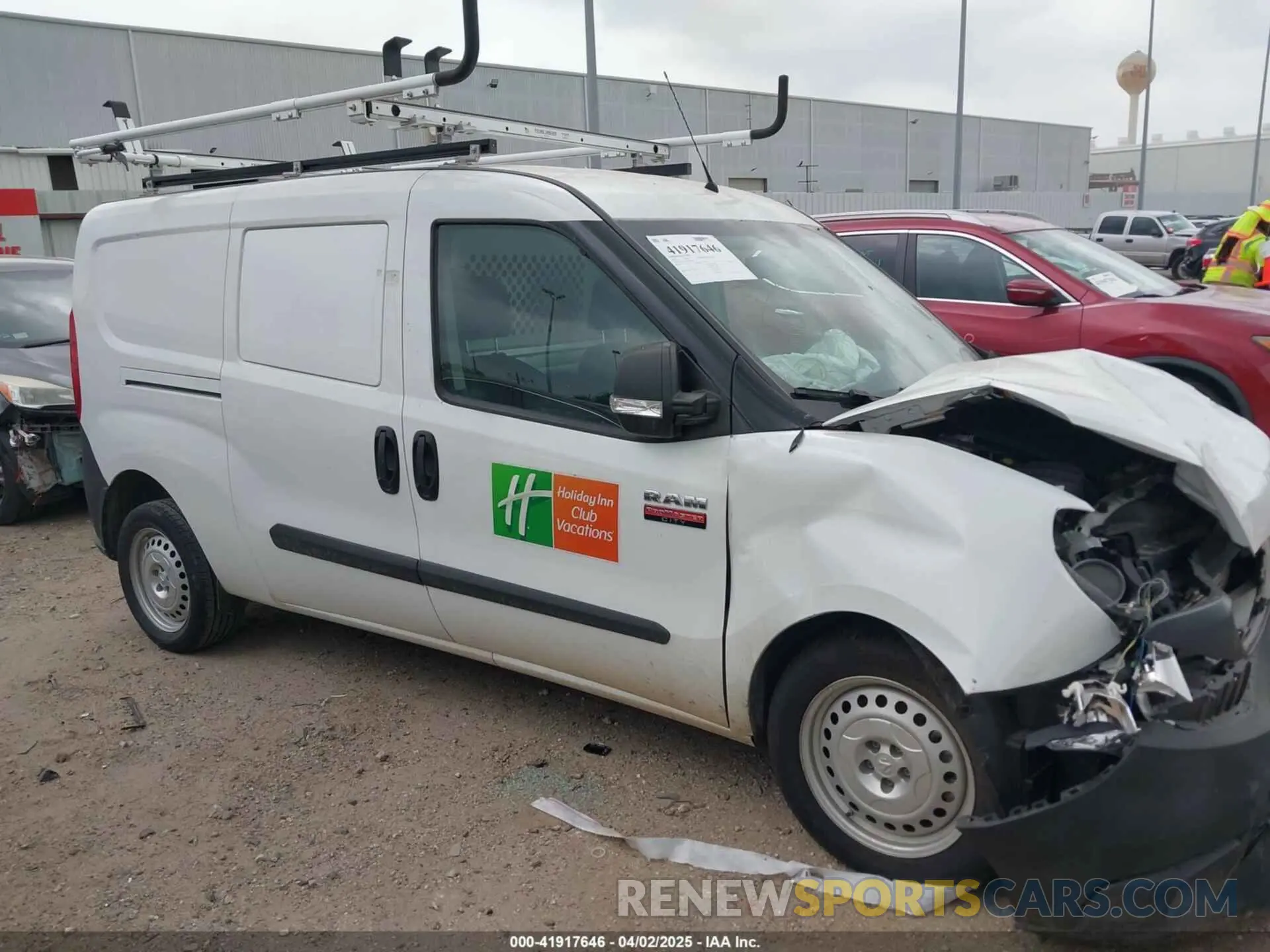 13 fotografías del automóvil dañado ZFBHRFAB0M6V28767 RAM PROMASTER CITY 2021