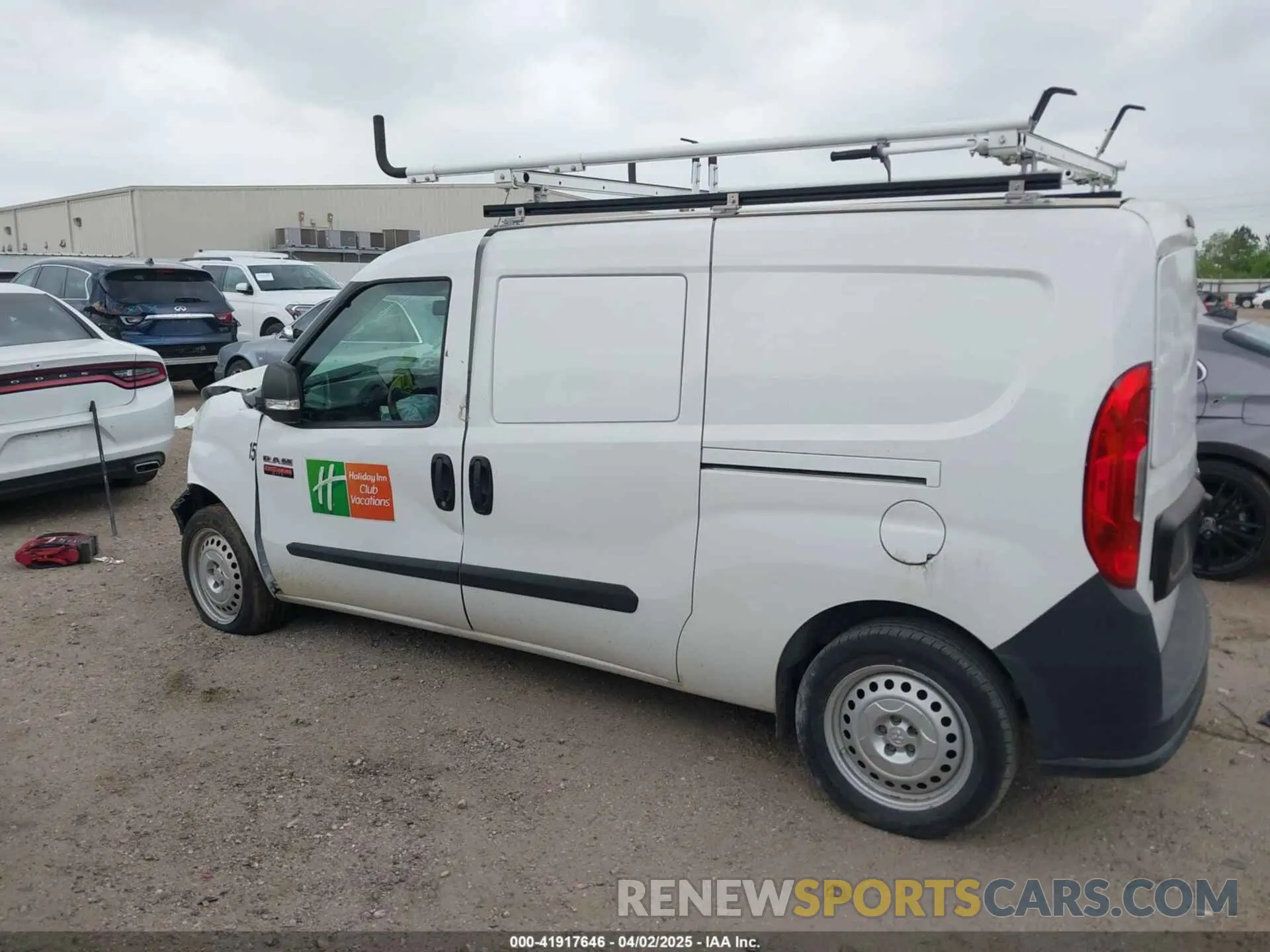 14 fotografías del automóvil dañado ZFBHRFAB0M6V28767 RAM PROMASTER CITY 2021