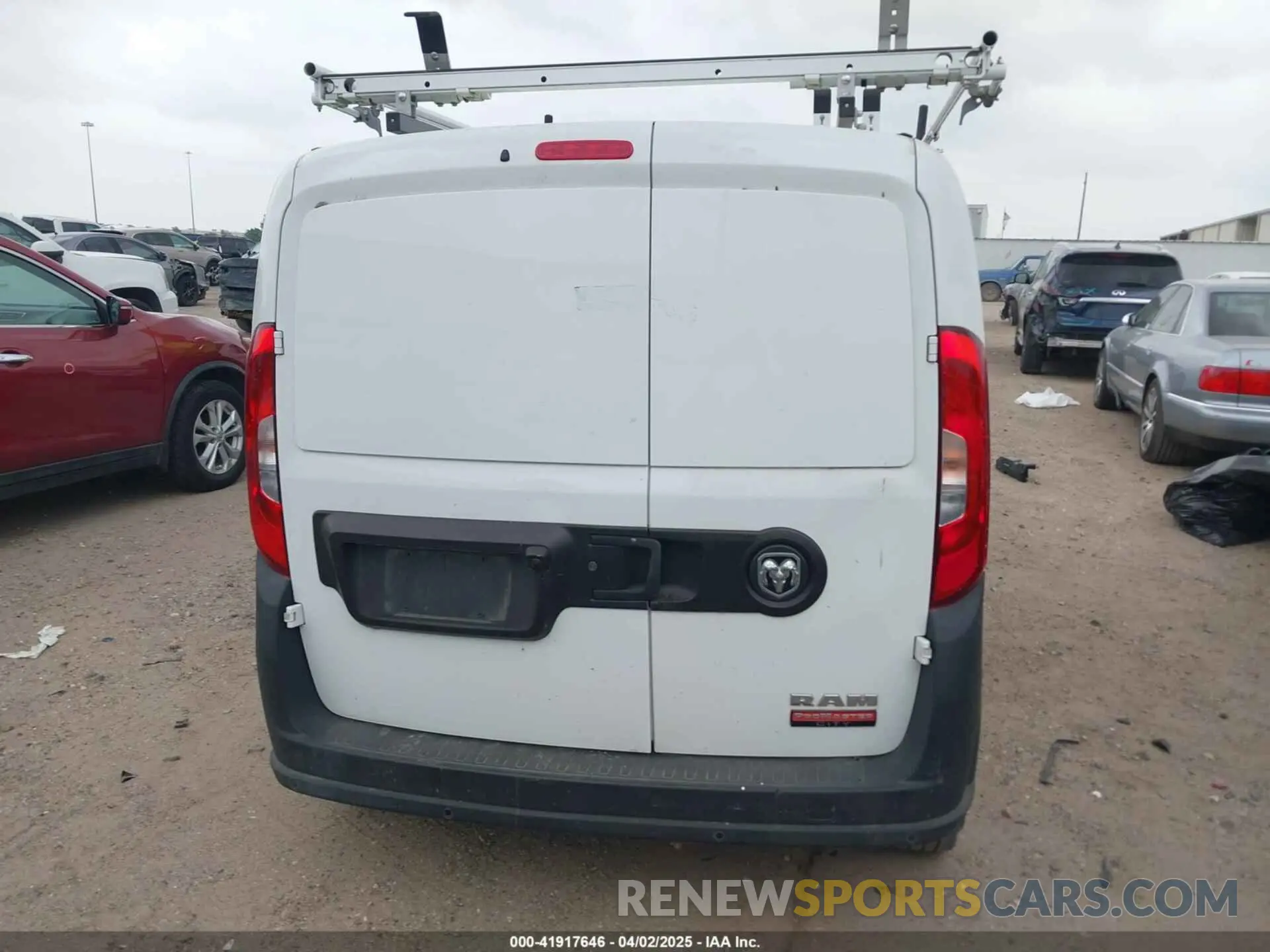 16 fotografías del automóvil dañado ZFBHRFAB0M6V28767 RAM PROMASTER CITY 2021