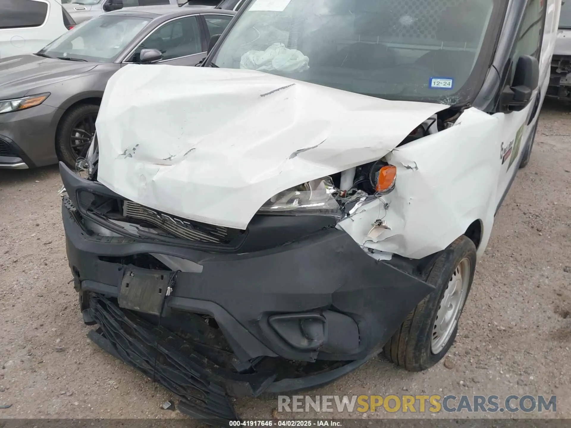 6 fotografías del automóvil dañado ZFBHRFAB0M6V28767 RAM PROMASTER CITY 2021