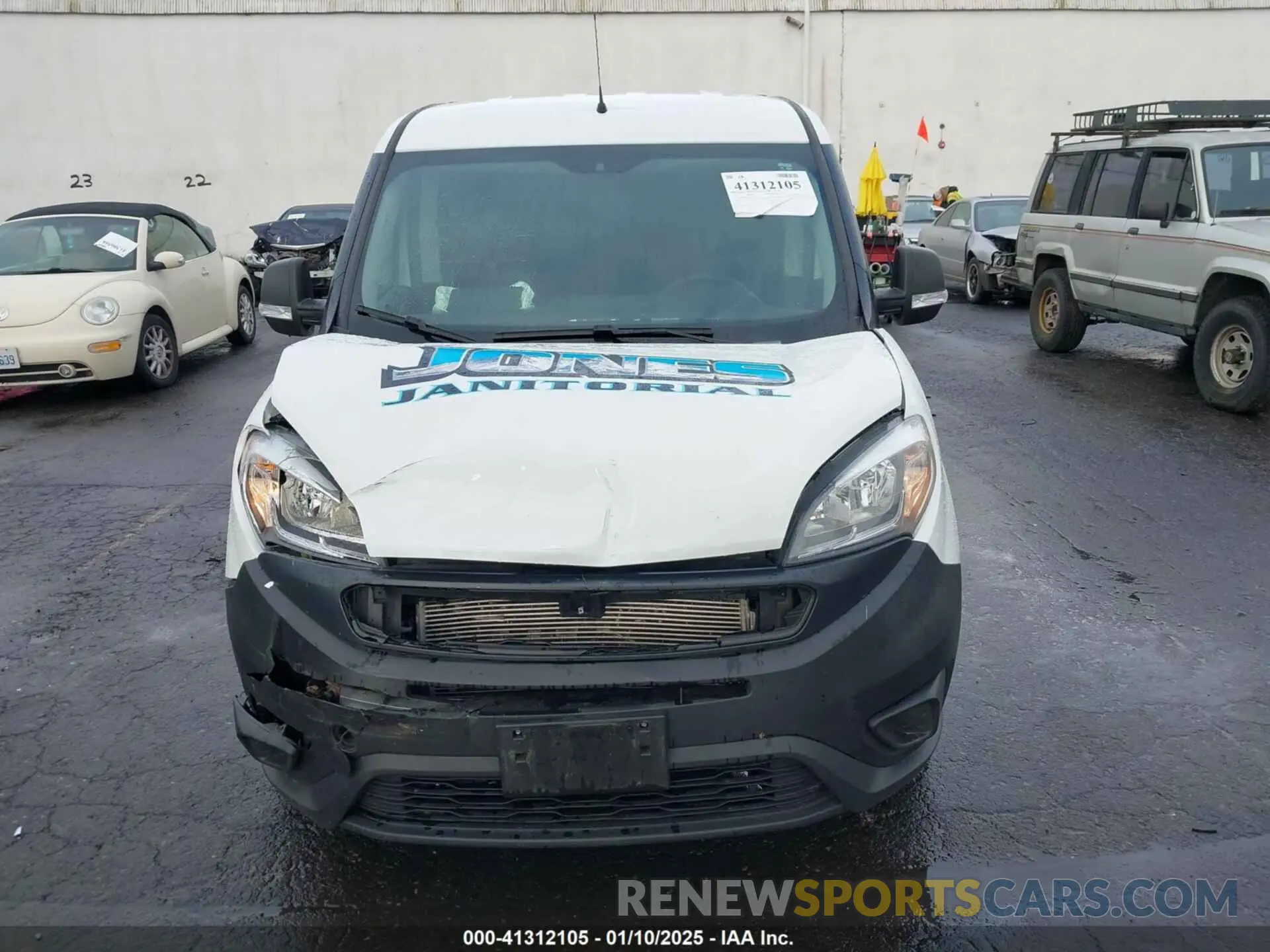 12 fotografías del automóvil dañado ZFBHRFAB2M6T43801 RAM PROMASTER CITY 2021