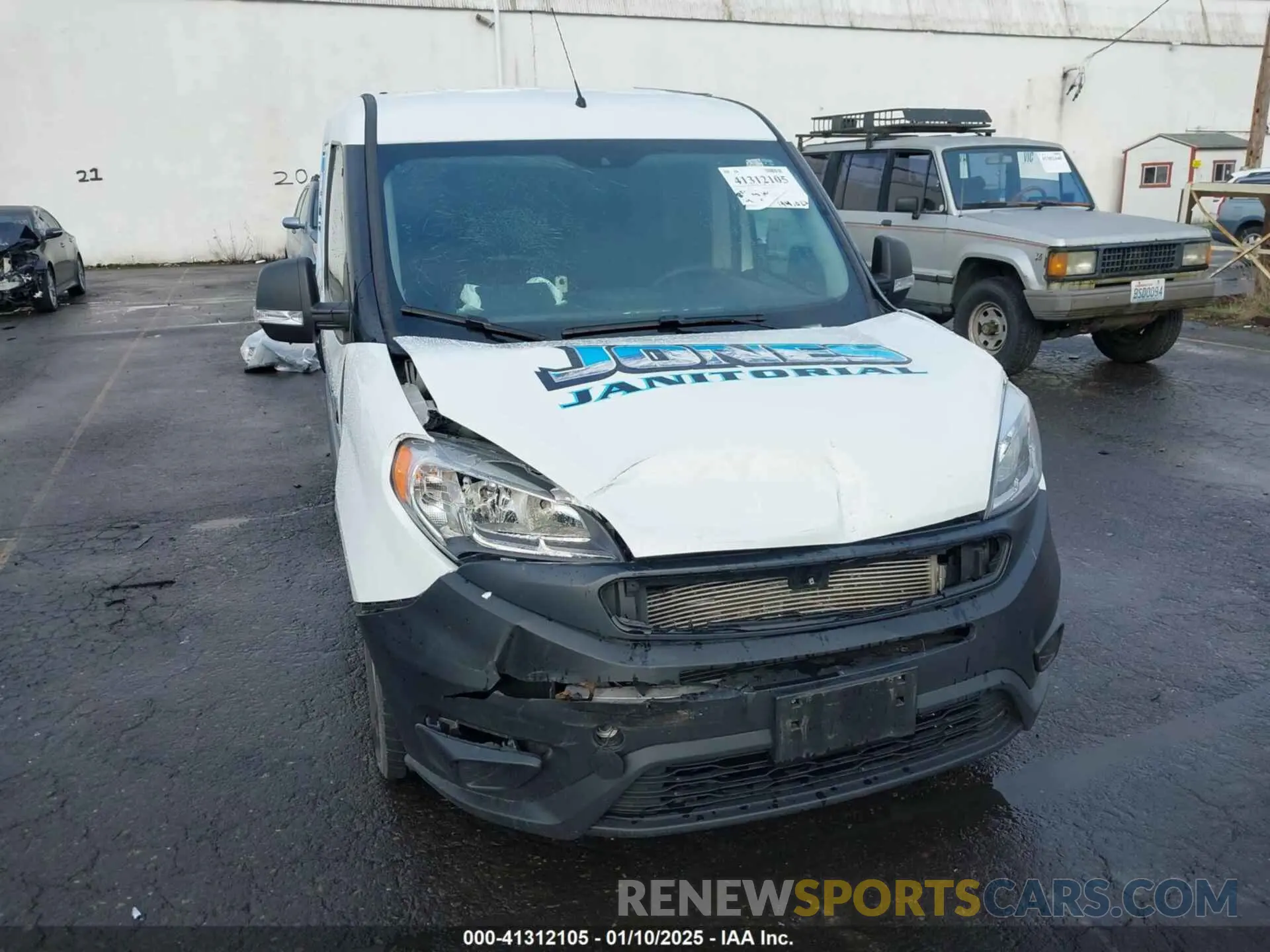 6 fotografías del automóvil dañado ZFBHRFAB2M6T43801 RAM PROMASTER CITY 2021