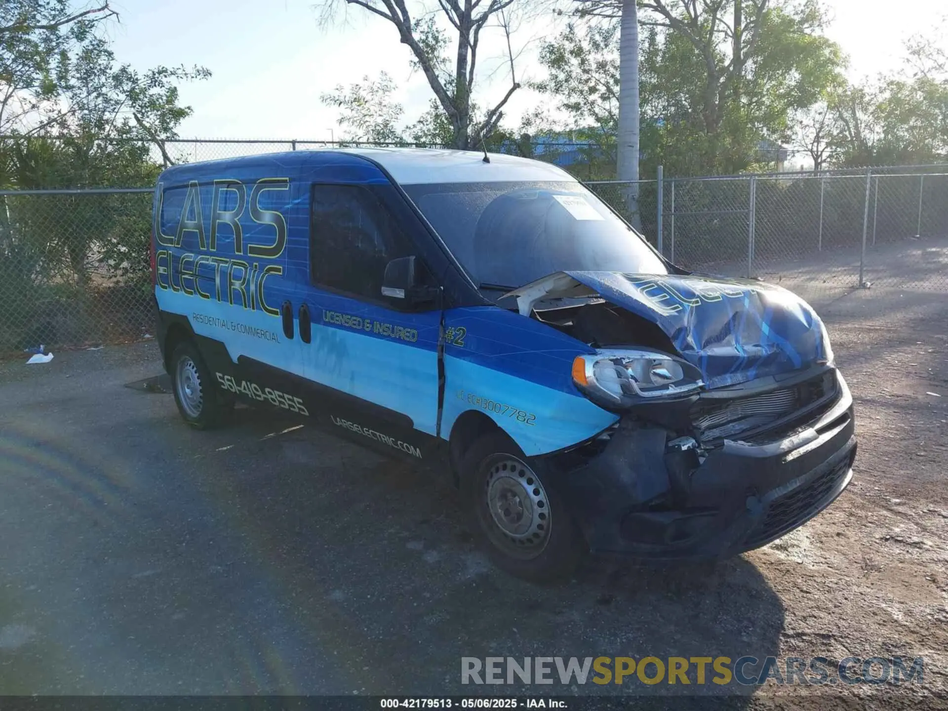 1 fotografías del automóvil dañado ZFBHRFAB8M6T15288 RAM PROMASTER CITY 2021