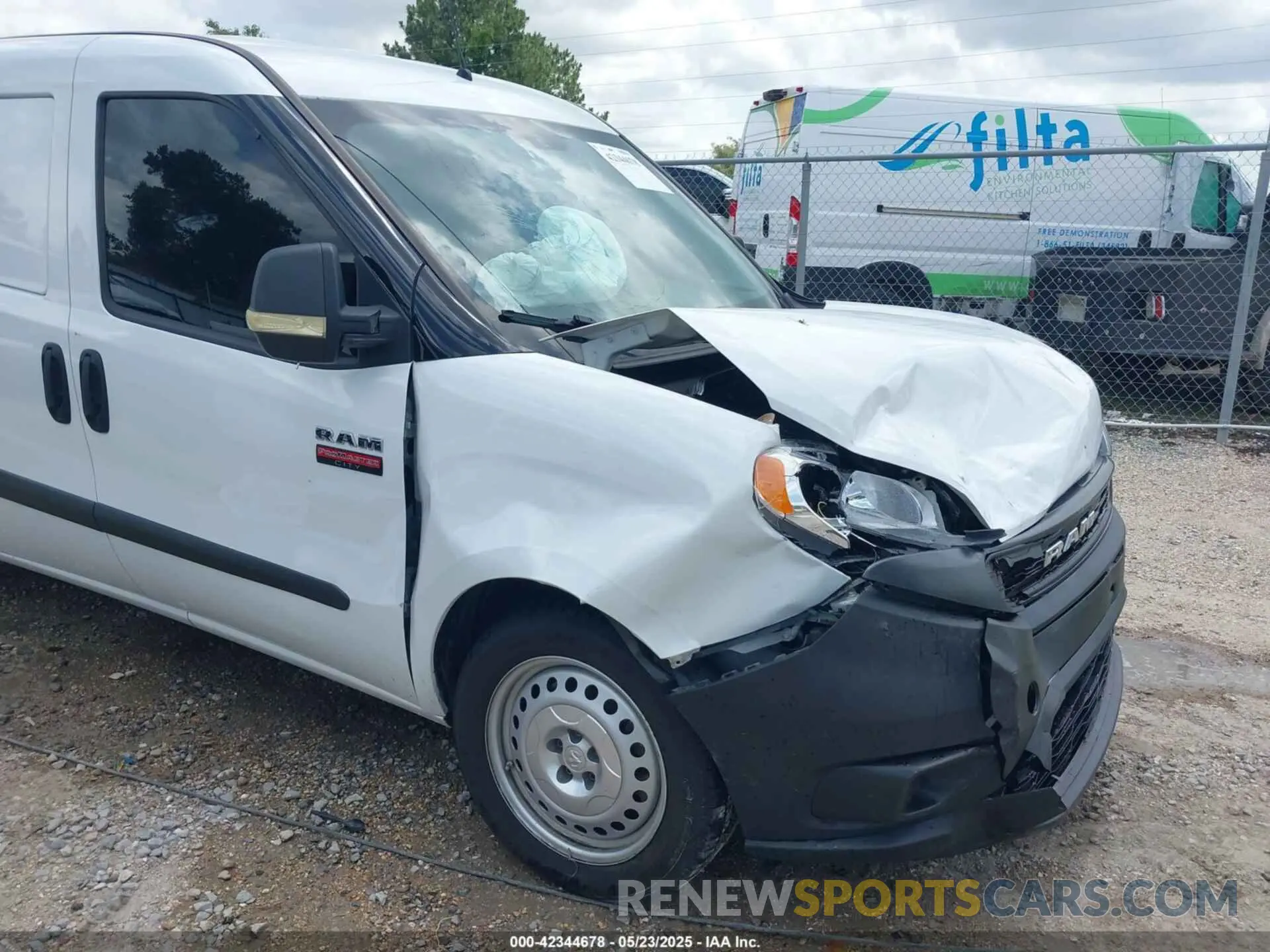 6 fotografías del automóvil dañado ZFBHRFABXM6U80386 RAM PROMASTER CITY 2021