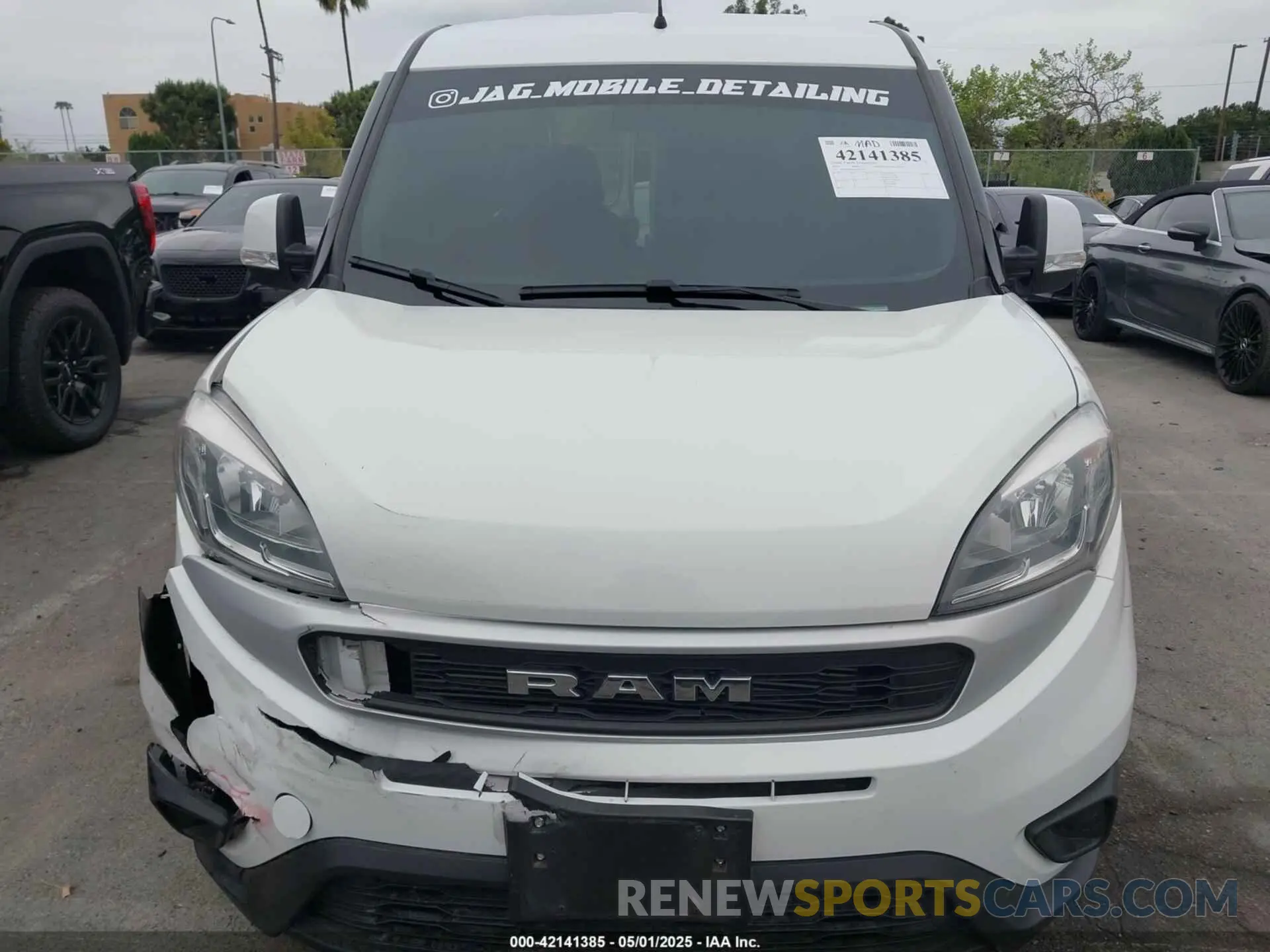 12 fotografías del automóvil dañado ZFBHRFBB0M6T89478 RAM PROMASTER CITY 2021