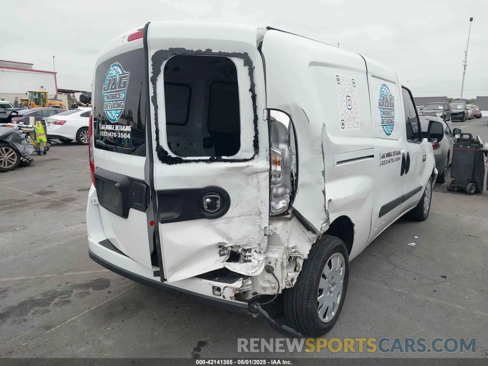 17 fotografías del automóvil dañado ZFBHRFBB0M6T89478 RAM PROMASTER CITY 2021
