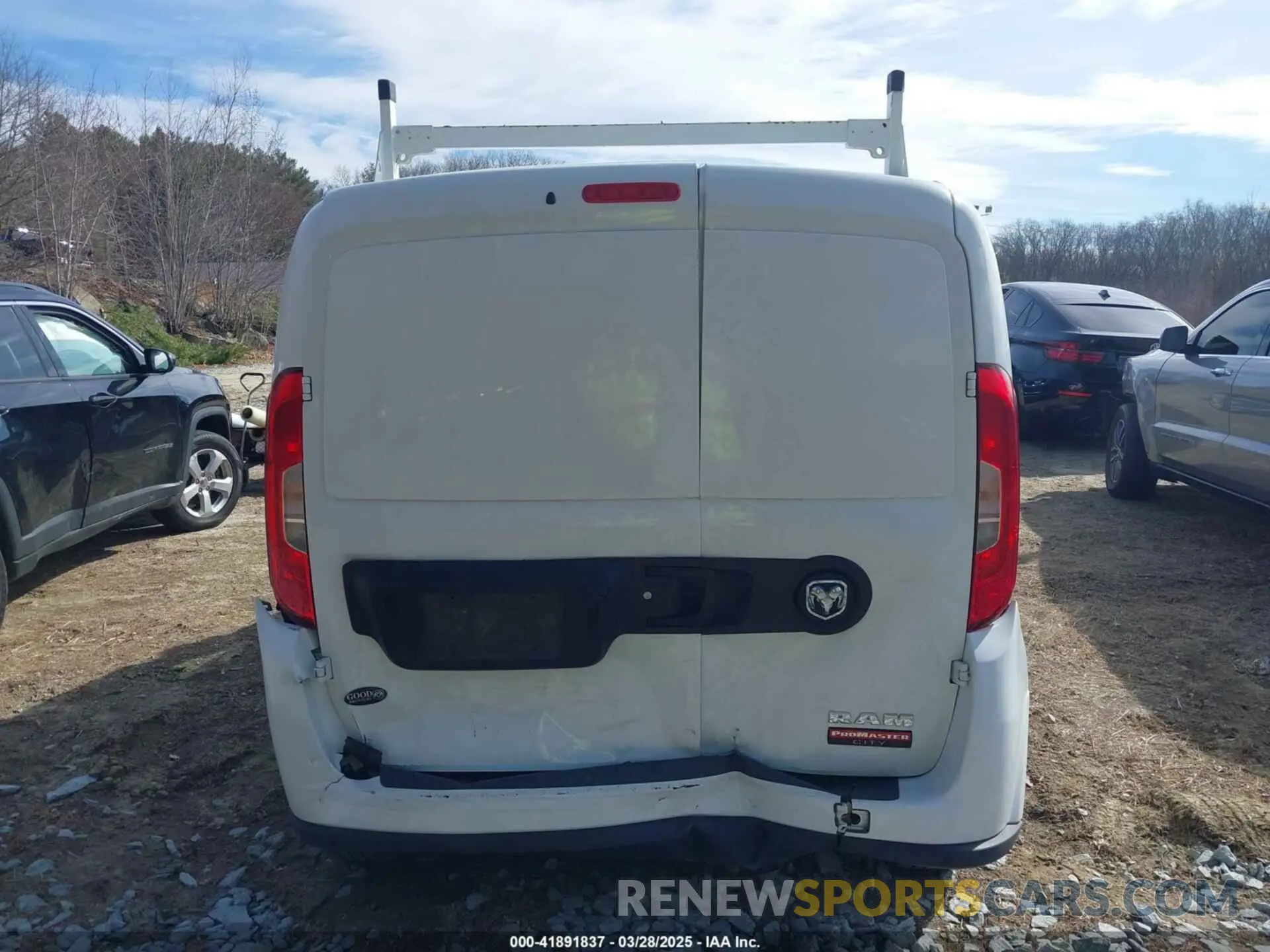 16 fotografías del automóvil dañado ZFBHRFBB5M6V80538 RAM PROMASTER CITY 2021