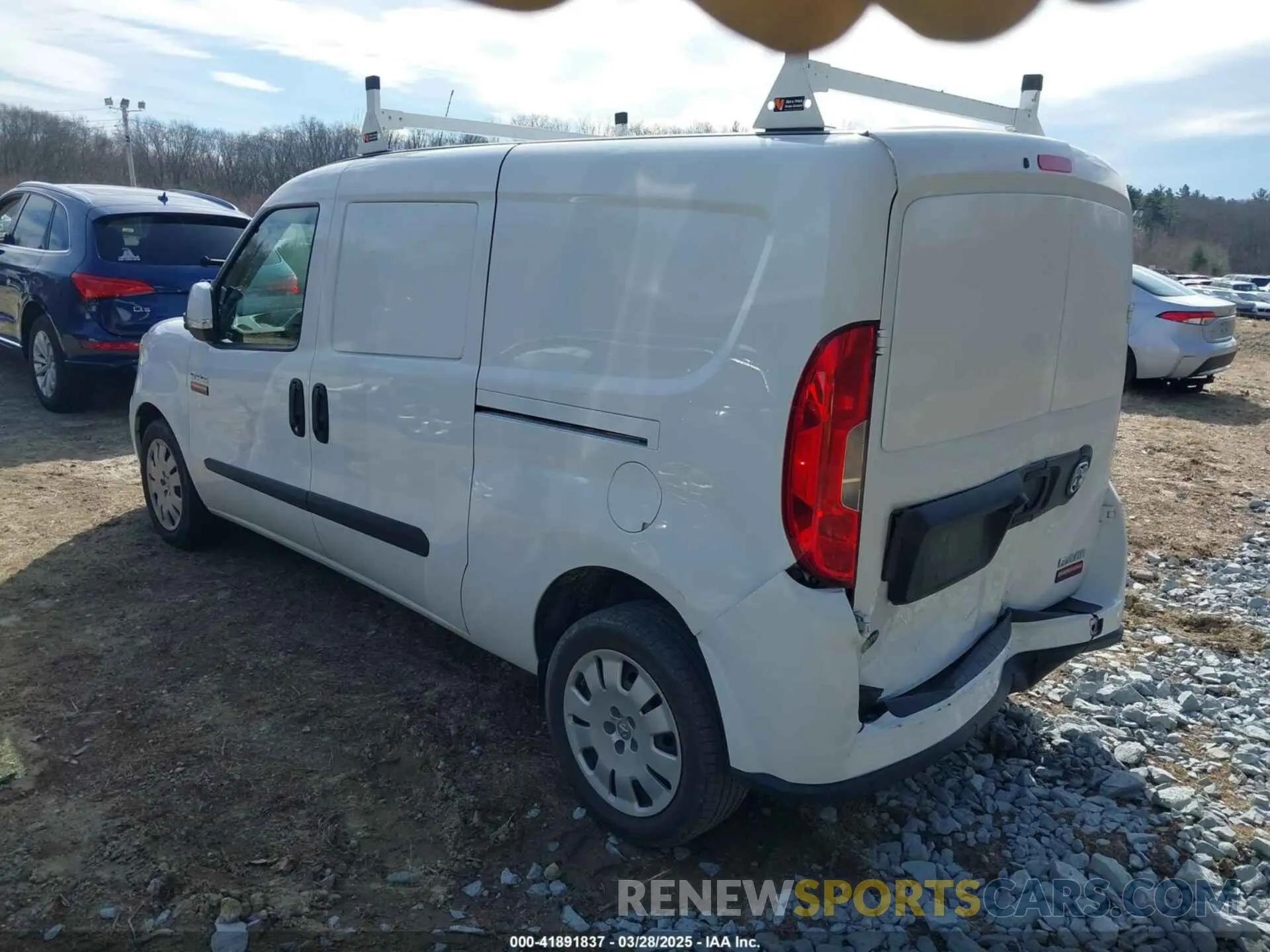 3 fotografías del automóvil dañado ZFBHRFBB5M6V80538 RAM PROMASTER CITY 2021