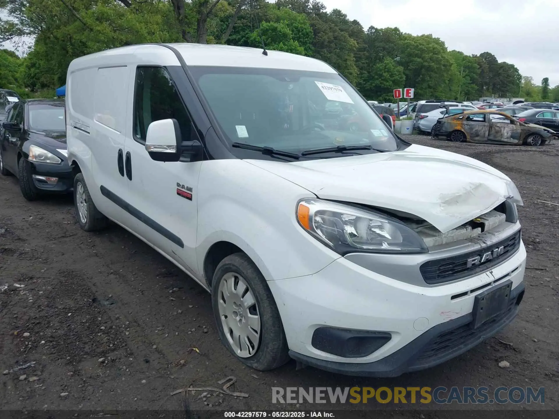 1 fotografías del automóvil dañado ZFBHRFBB6M6V75137 RAM PROMASTER CITY 2021
