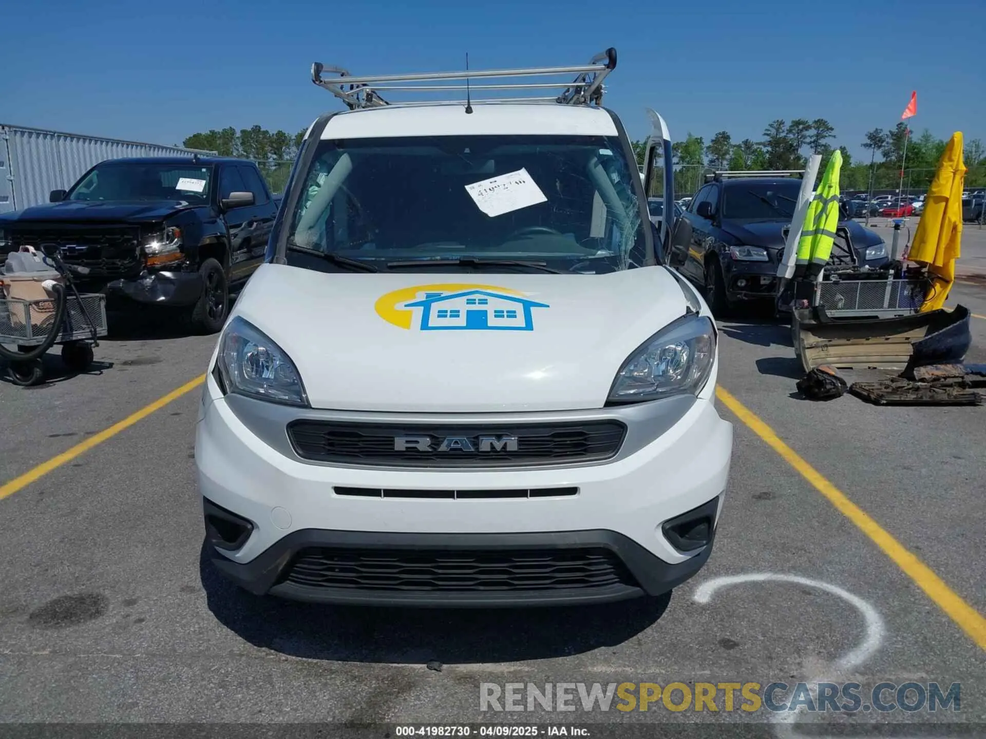 12 fotografías del automóvil dañado ZFBHRFBB7M6V40736 RAM PROMASTER CITY 2021