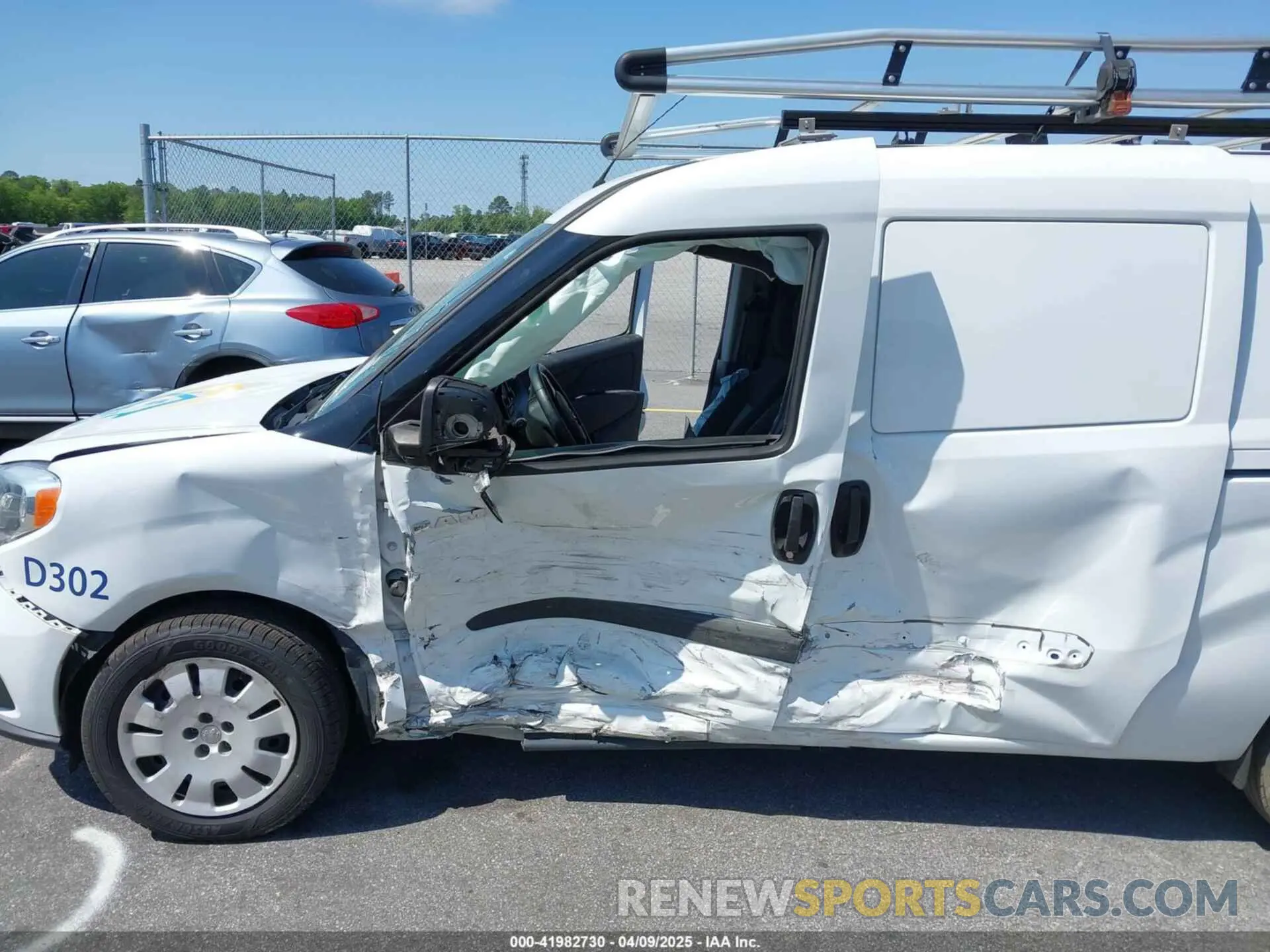 6 fotografías del automóvil dañado ZFBHRFBB7M6V40736 RAM PROMASTER CITY 2021