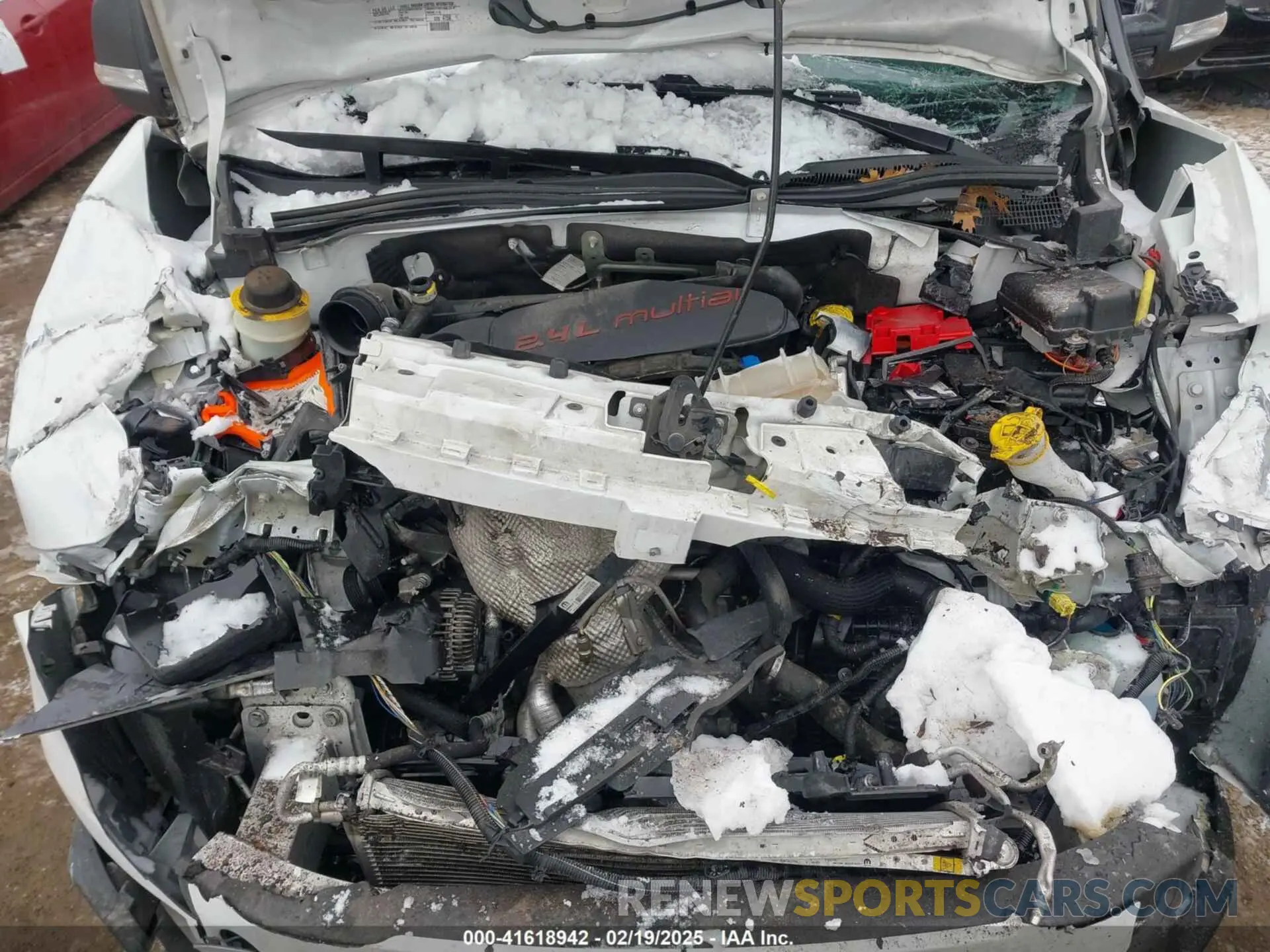 10 fotografías del automóvil dañado ZFBHRFAB2N6X58389 RAM PROMASTER CITY 2022