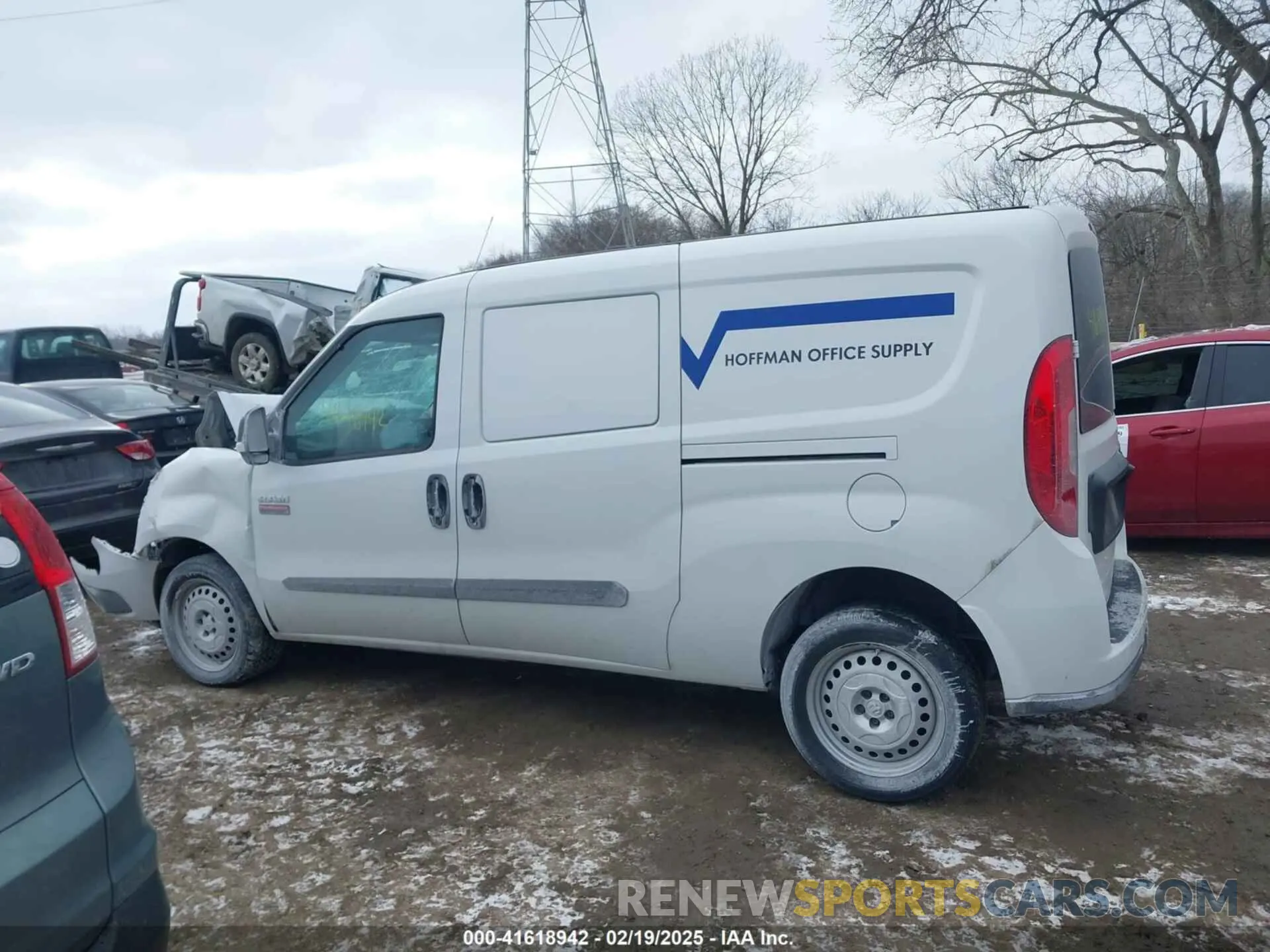 14 fotografías del automóvil dañado ZFBHRFAB2N6X58389 RAM PROMASTER CITY 2022