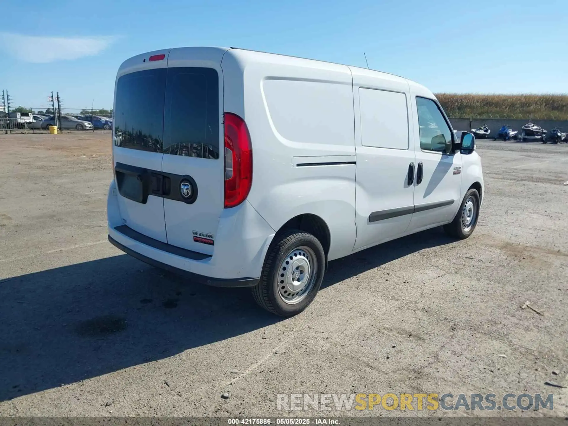 4 fotografías del automóvil dañado ZFBHRFAB3N6W35491 RAM PROMASTER CITY 2022