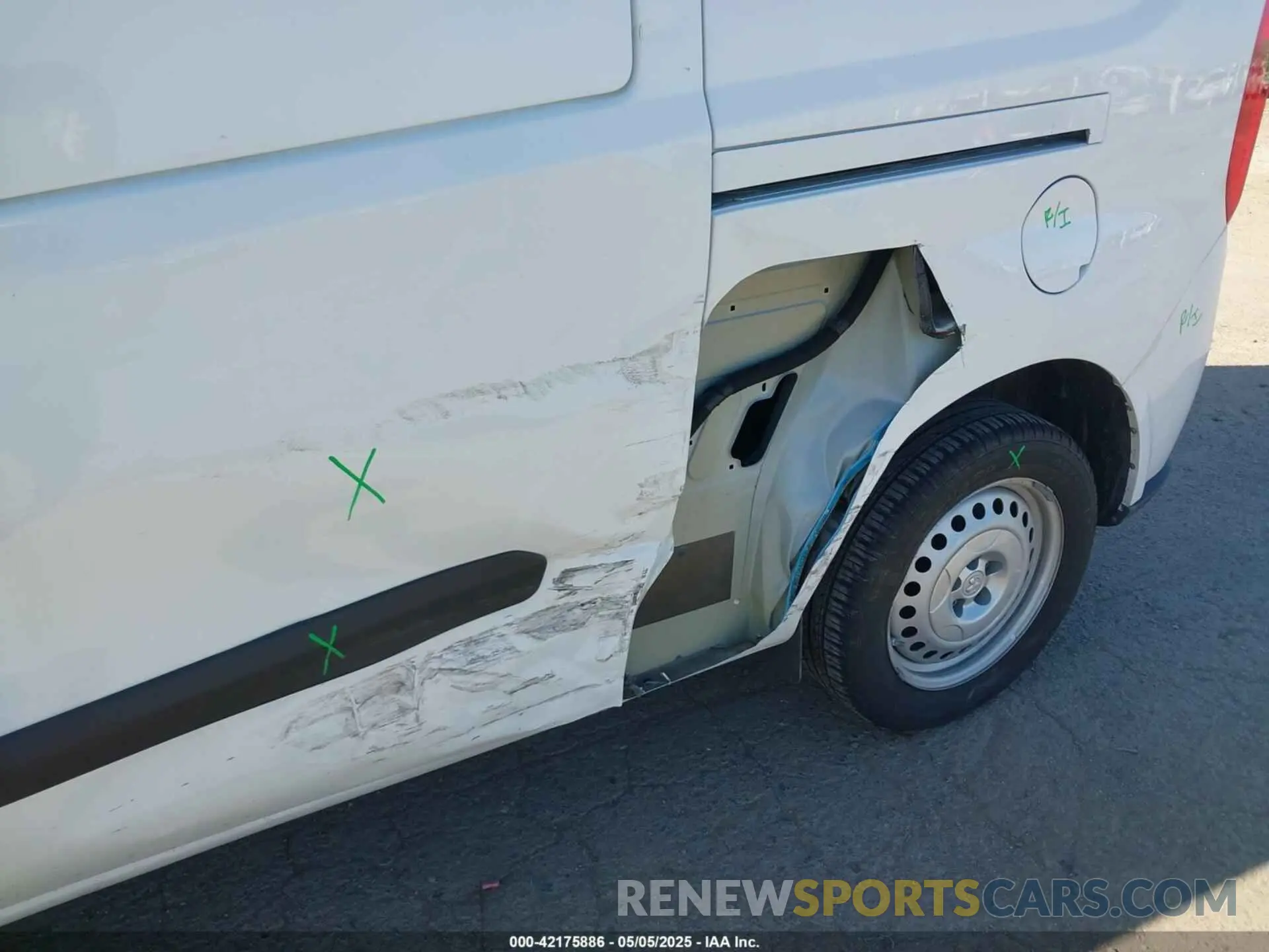 6 fotografías del automóvil dañado ZFBHRFAB3N6W35491 RAM PROMASTER CITY 2022