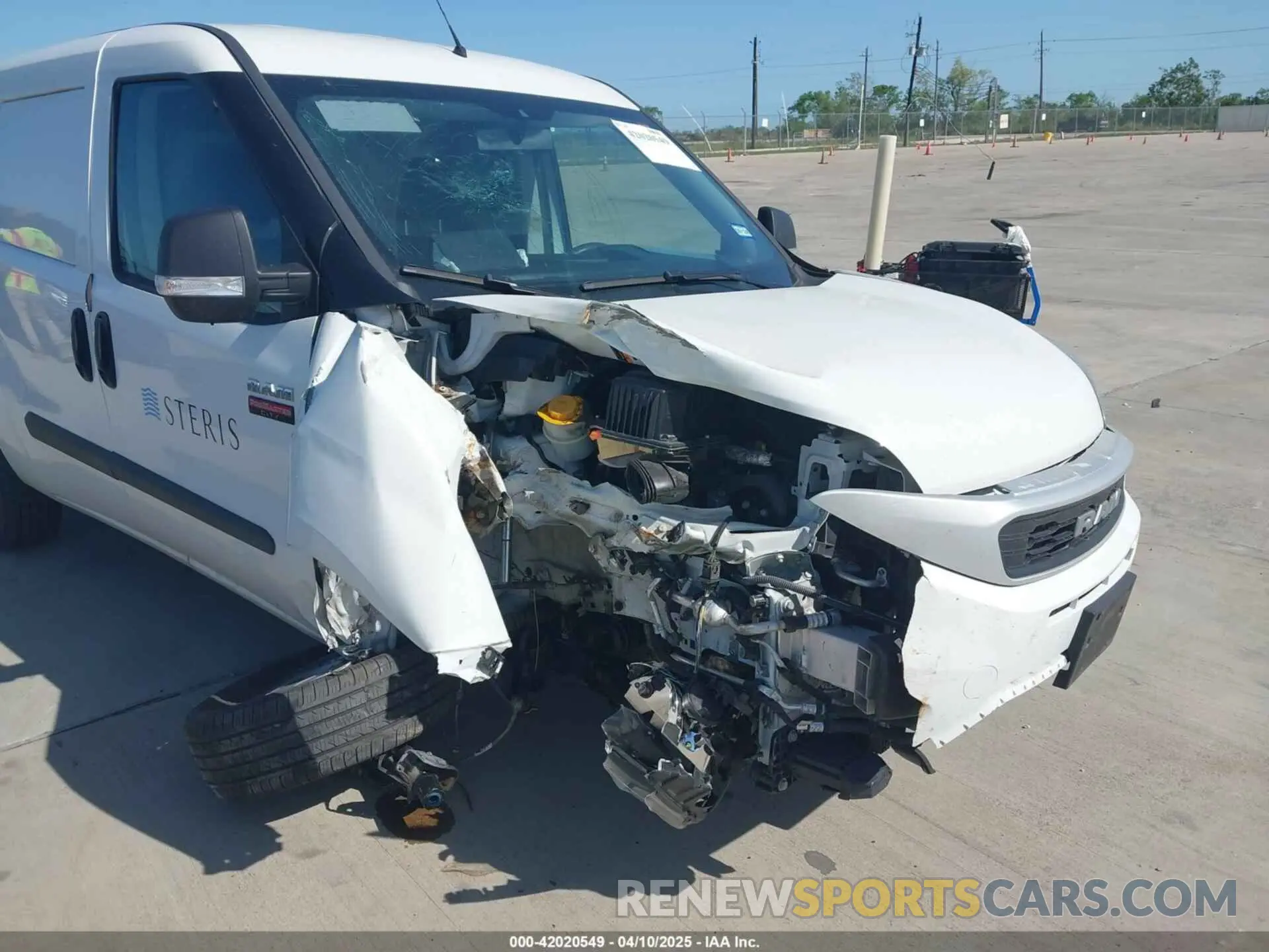 6 fotografías del automóvil dañado ZFBHRFAB4N6X28889 RAM PROMASTER CITY 2022