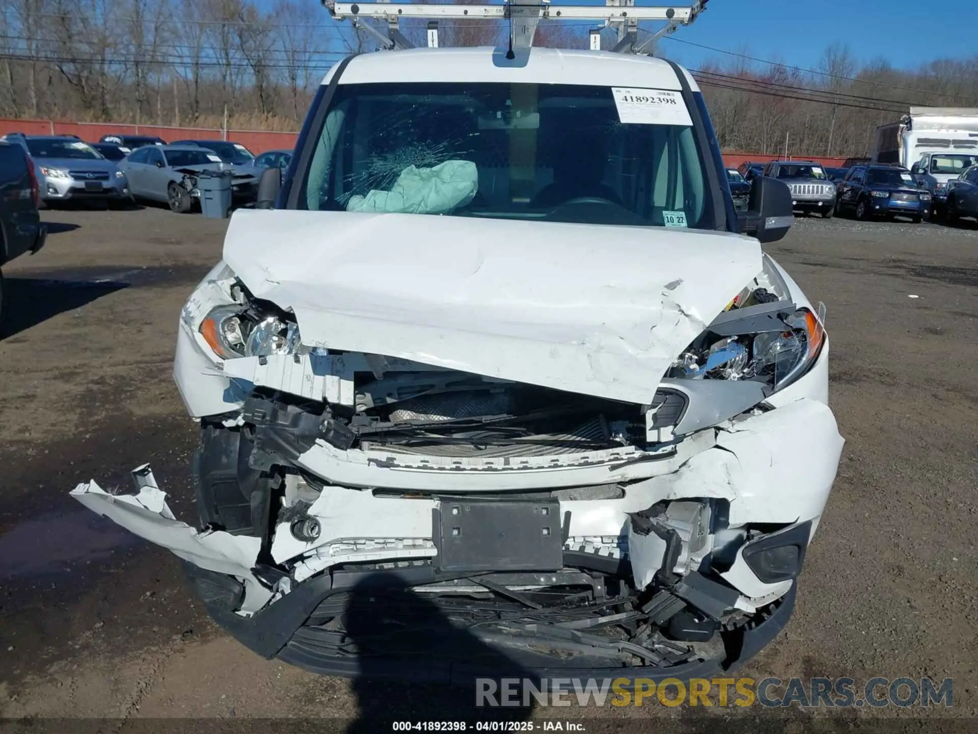 12 fotografías del automóvil dañado ZFBHRFAB4N6X34692 RAM PROMASTER CITY 2022