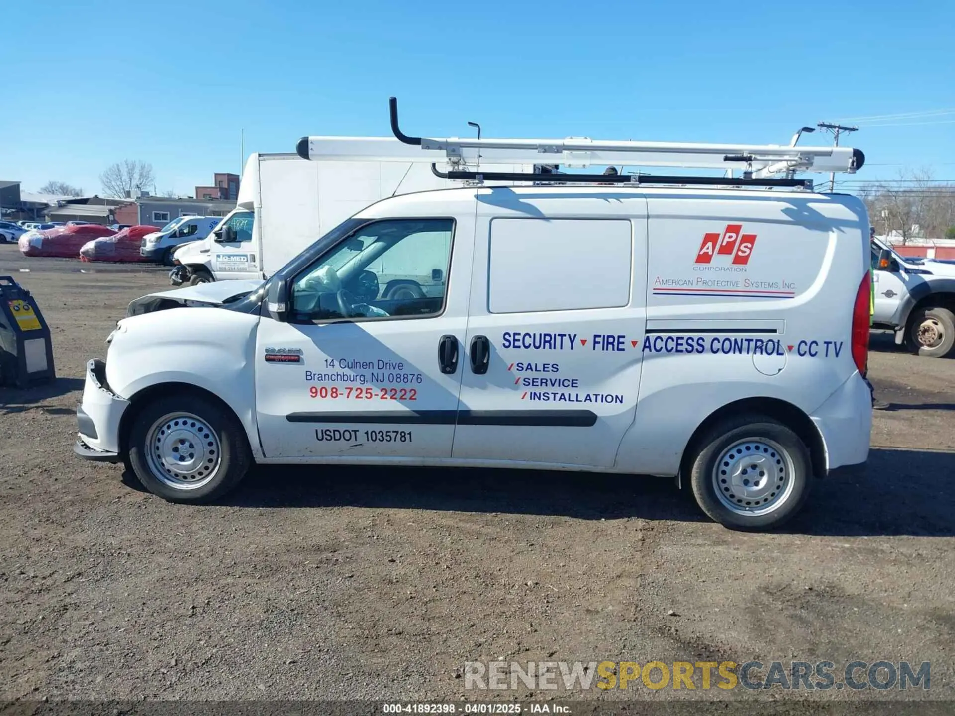 14 fotografías del automóvil dañado ZFBHRFAB4N6X34692 RAM PROMASTER CITY 2022