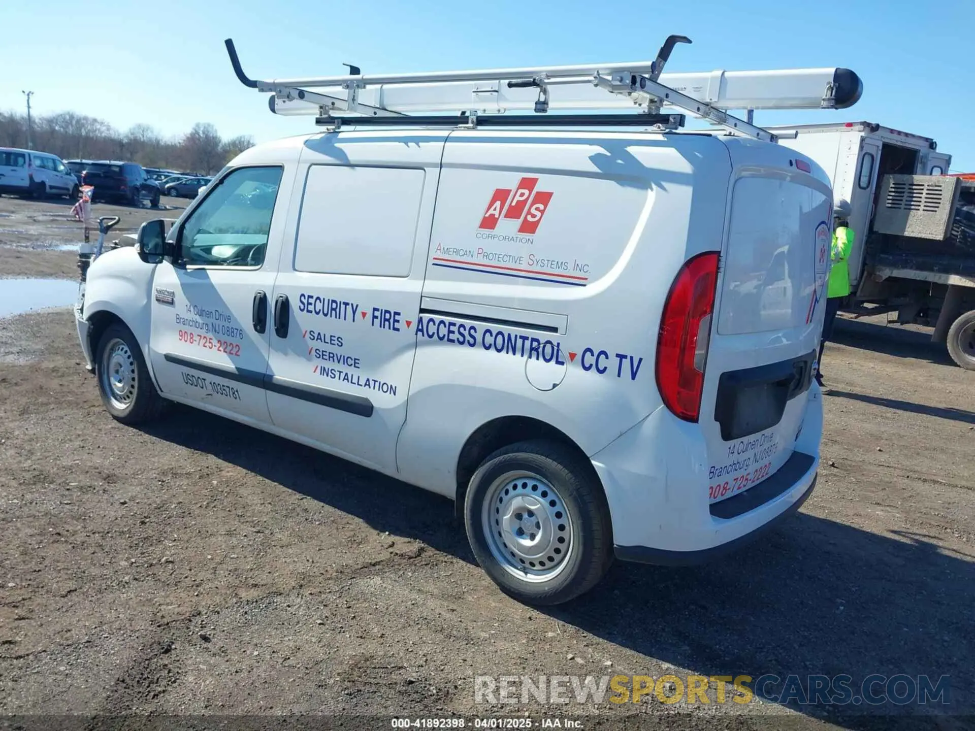 3 fotografías del automóvil dañado ZFBHRFAB4N6X34692 RAM PROMASTER CITY 2022