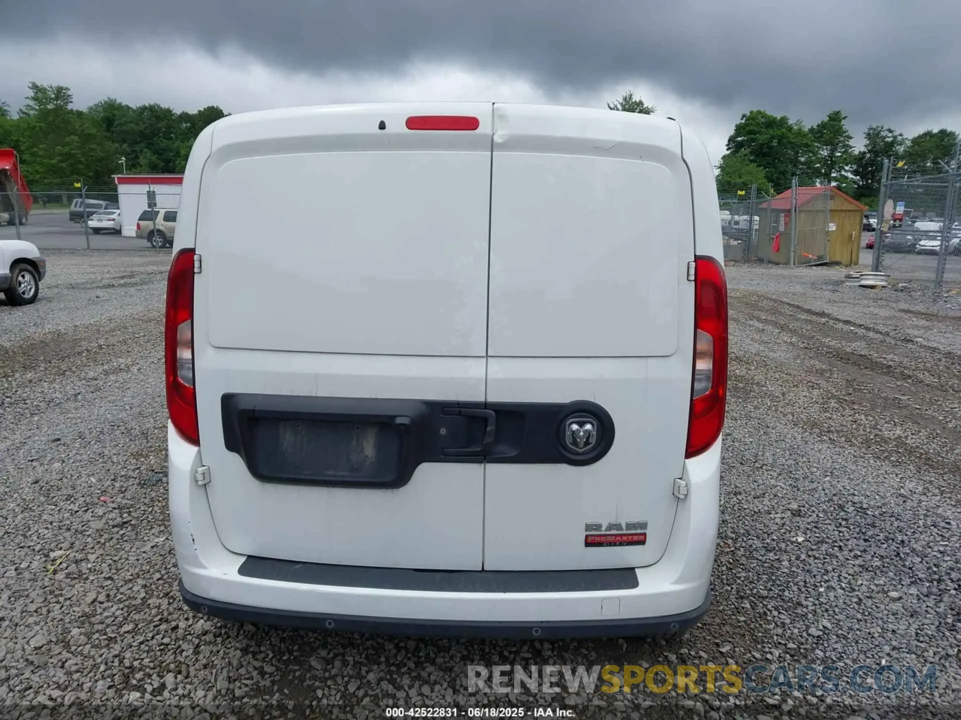 16 fotografías del automóvil dañado ZFBHRFAB6N6W82711 RAM PROMASTER CITY 2022