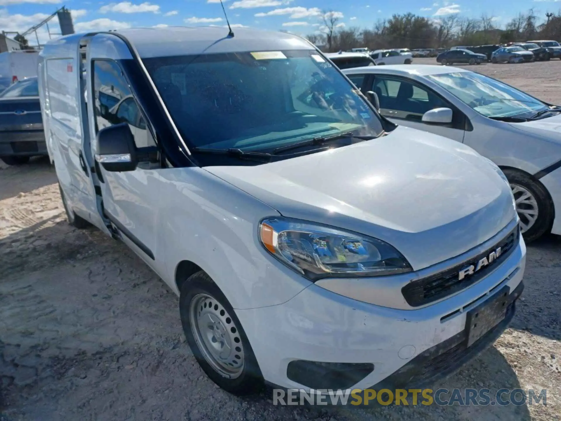 4 fotografías del automóvil dañado ZFBHRFAB7N6Y37492 RAM PROMASTER CITY 2022
