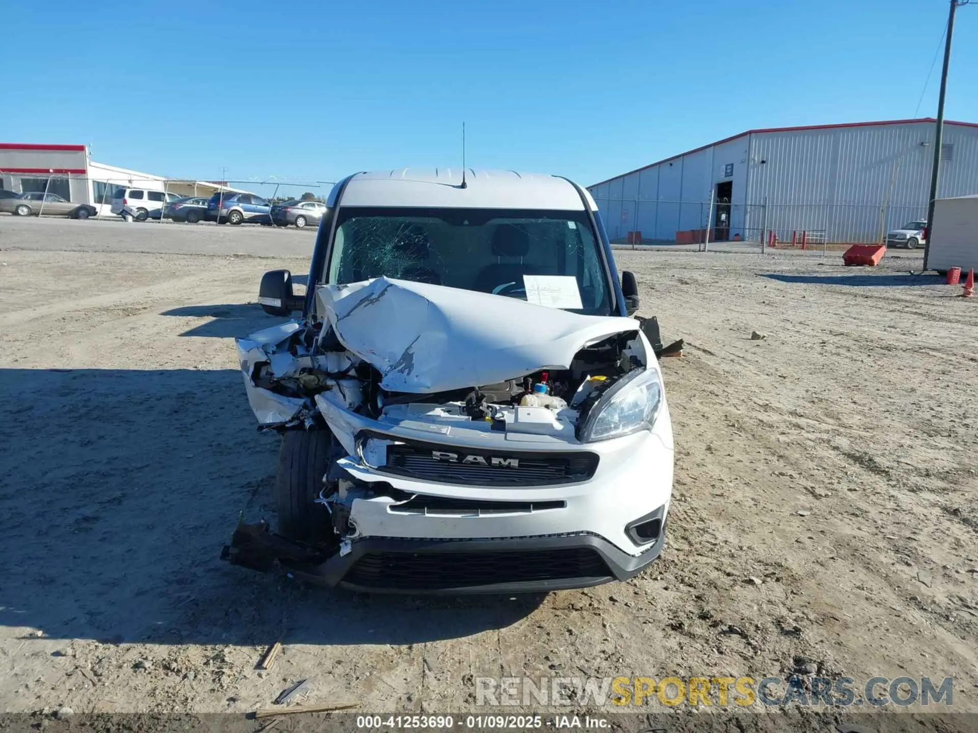 13 fotografías del automóvil dañado ZFBHRFAB8N6Y72512 RAM PROMASTER CITY 2022