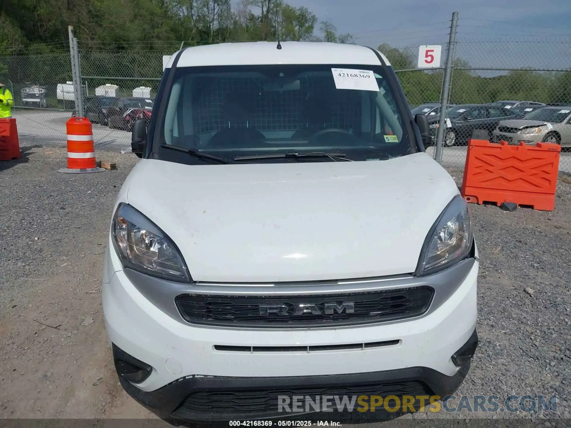 12 fotografías del automóvil dañado ZFBHRFABXN6X98994 RAM PROMASTER CITY 2022