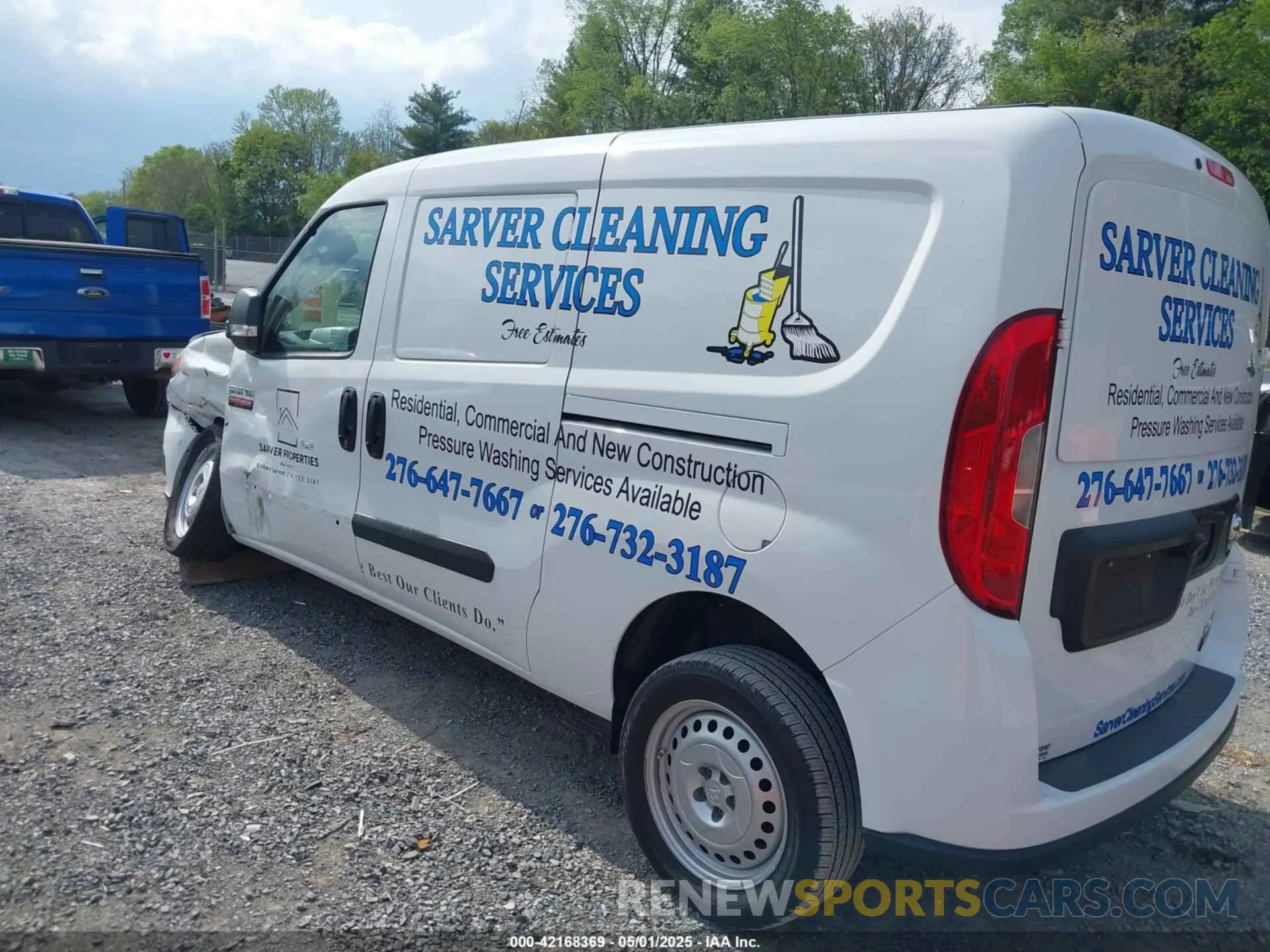3 fotografías del automóvil dañado ZFBHRFABXN6X98994 RAM PROMASTER CITY 2022