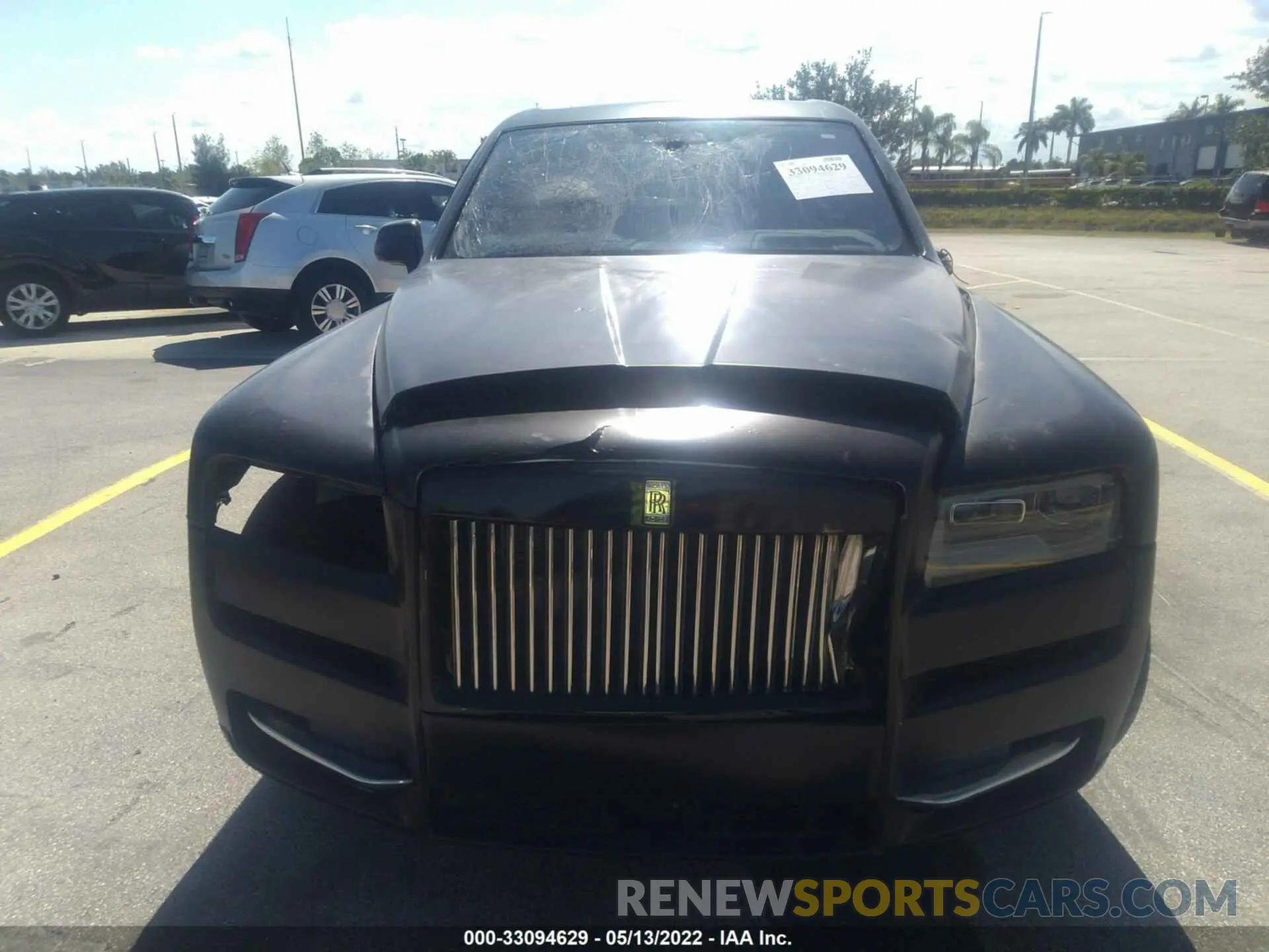 6 fotografías del automóvil dañado SLATV4C08LU200680 ROLLS-ROYCE CULLINAN 2020