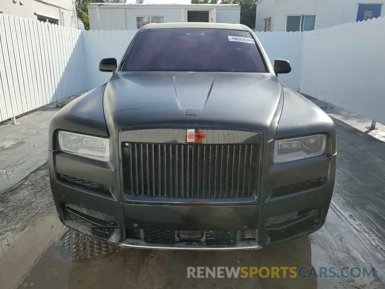 5 fotografías del automóvil dañado SLATV4C02NU214934 ROLLS-ROYCE CULLINAN 2022