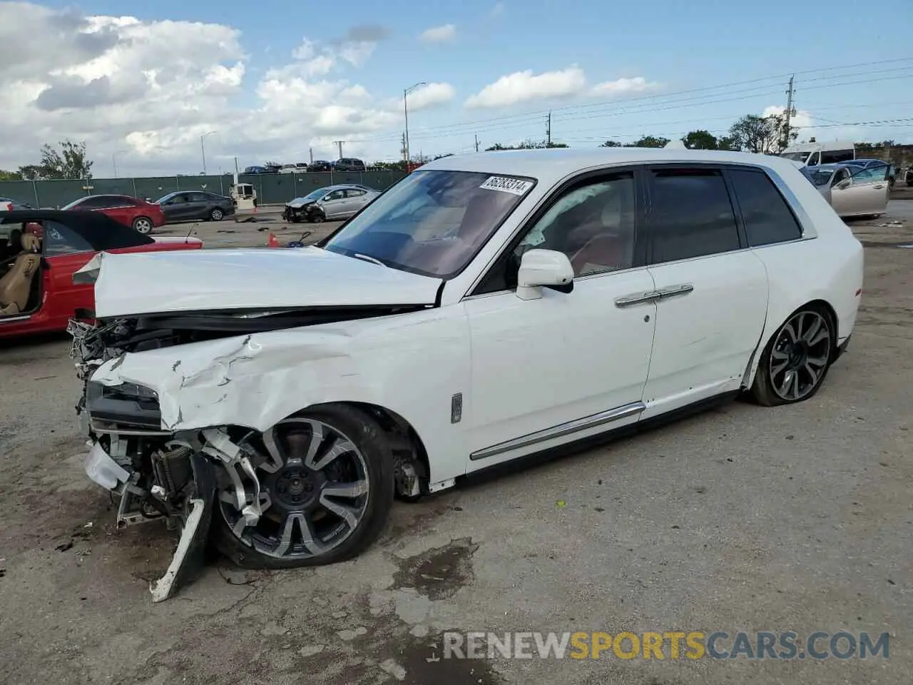 1 fotografías del automóvil dañado SLATV4C09NU210833 ROLLS-ROYCE CULLINAN 2022
