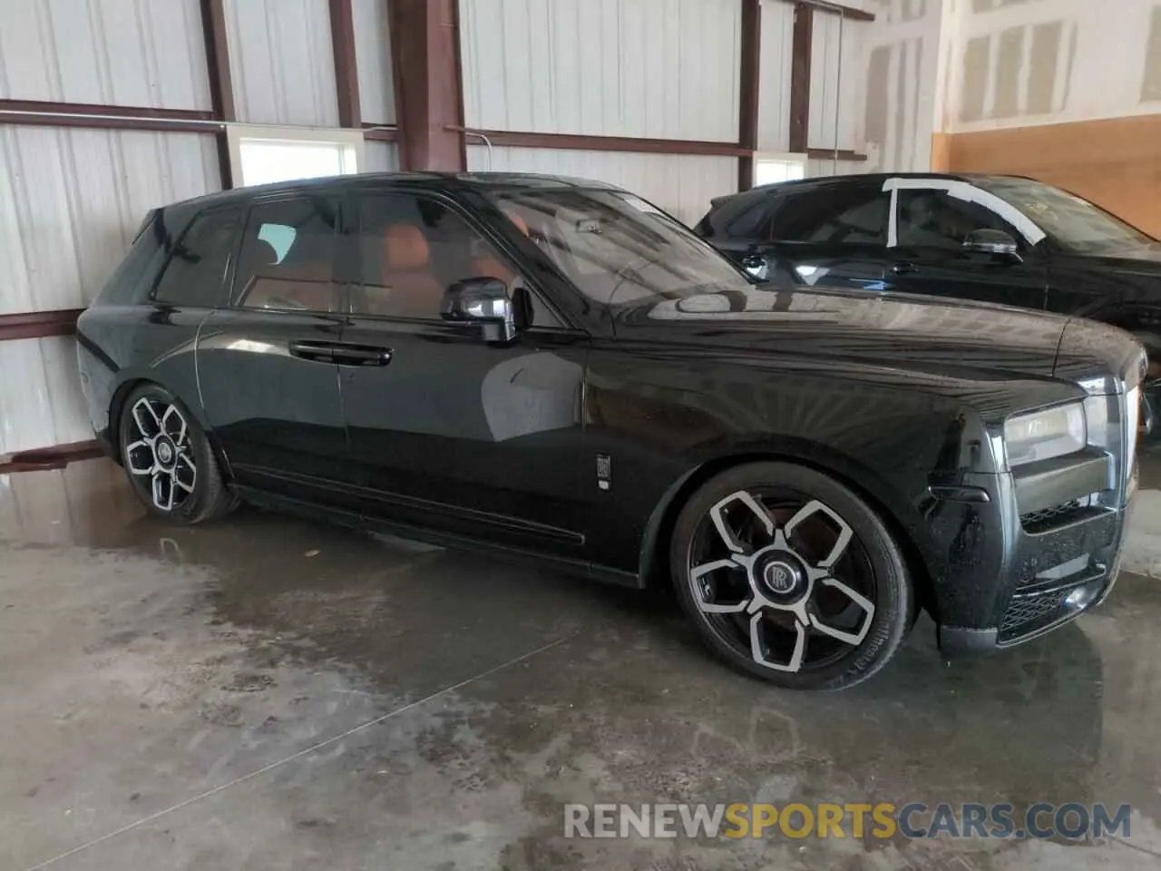 4 fotografías del automóvil dañado SLATV4C02PU220042 ROLLS-ROYCE CULLINAN 2023