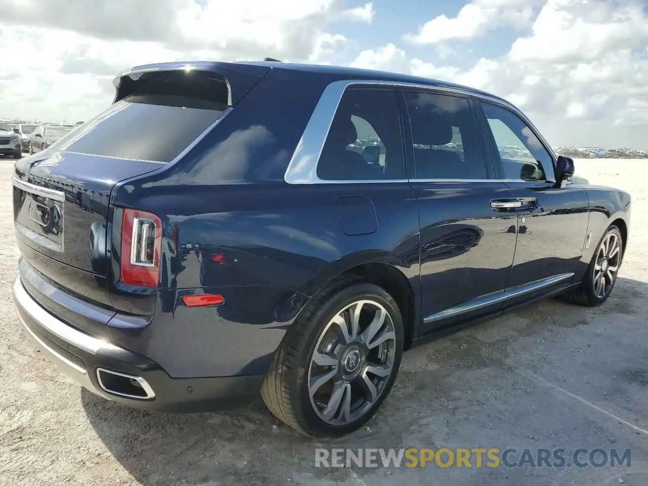 3 fotografías del automóvil dañado SLATV4C05PU219564 ROLLS-ROYCE CULLINAN 2023