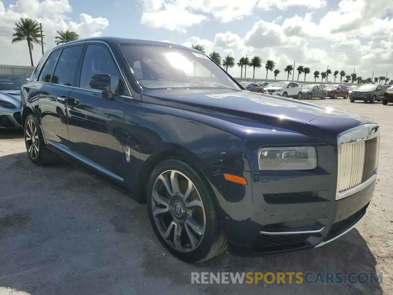 4 fotografías del automóvil dañado SLATV4C05PU219564 ROLLS-ROYCE CULLINAN 2023