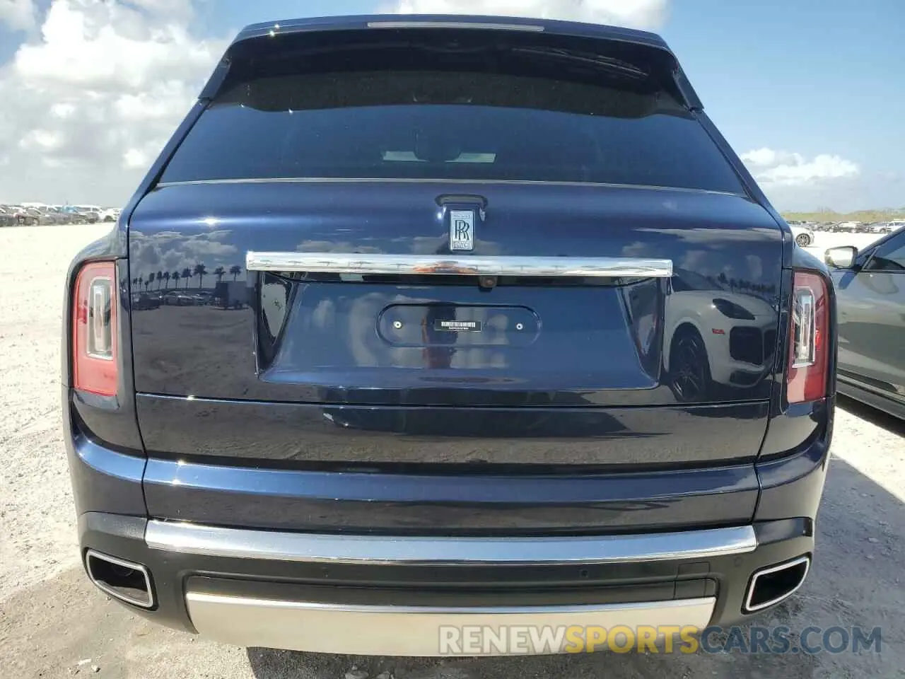 6 fotografías del automóvil dañado SLATV4C05PU219564 ROLLS-ROYCE CULLINAN 2023