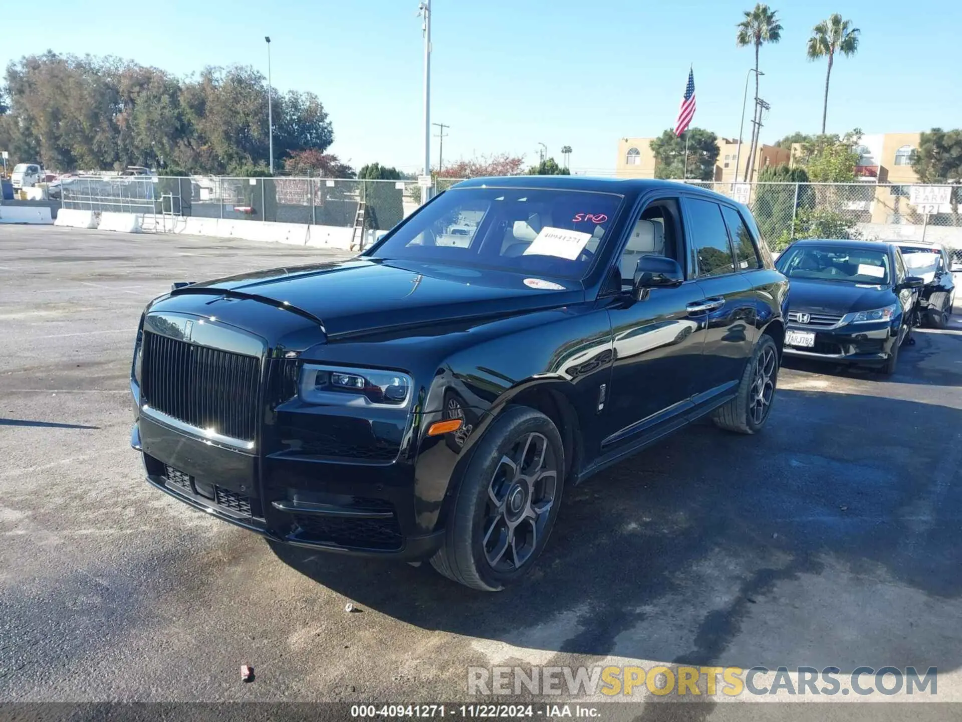 6 fotografías del automóvil dañado SLATV8C02PU215141 ROLLS-ROYCE CULLINAN 2023