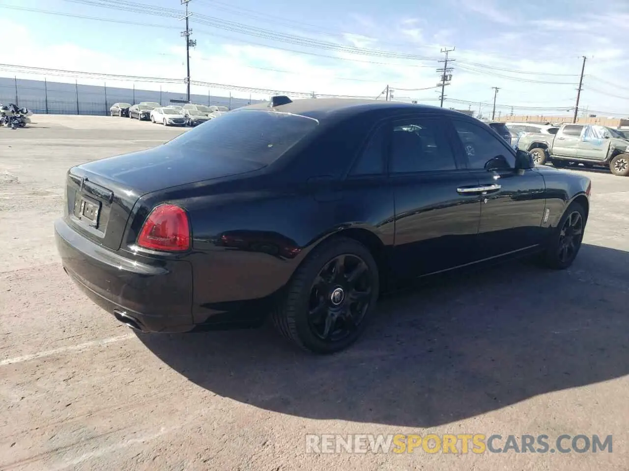 3 fotografías del automóvil dañado SCAFK4C01LU200851 ROLLS-ROYCE GHOST 2020