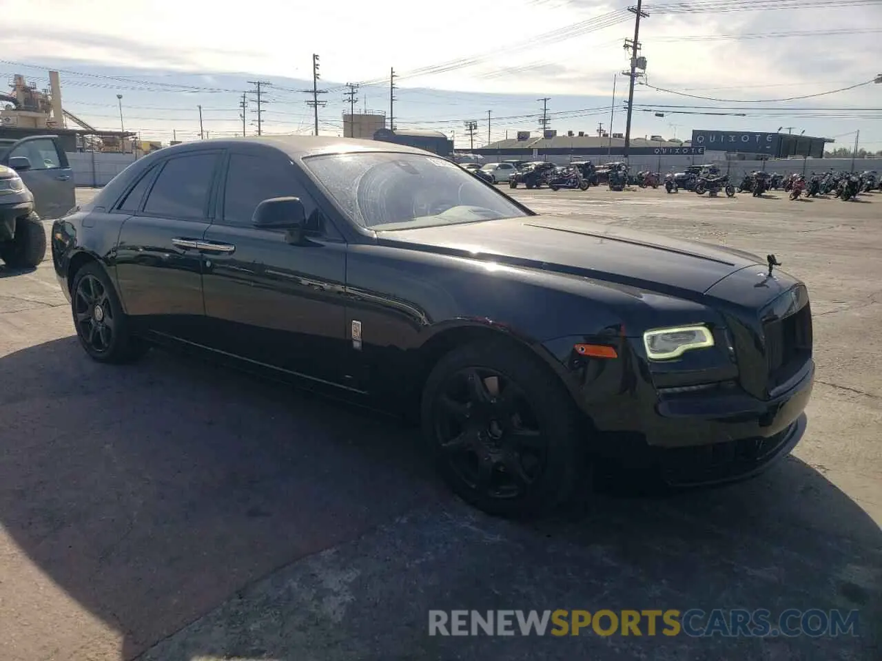 4 fotografías del automóvil dañado SCAFK4C01LU200851 ROLLS-ROYCE GHOST 2020