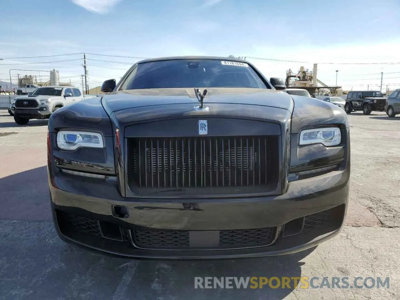 5 fotografías del automóvil dañado SCAFK4C01LU200851 ROLLS-ROYCE GHOST 2020