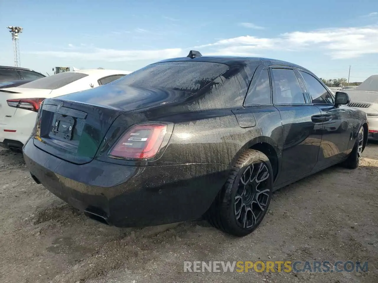 3 fotografías del automóvil dañado SCATD6C07RU221429 ROLLS-ROYCE GHOST 2024