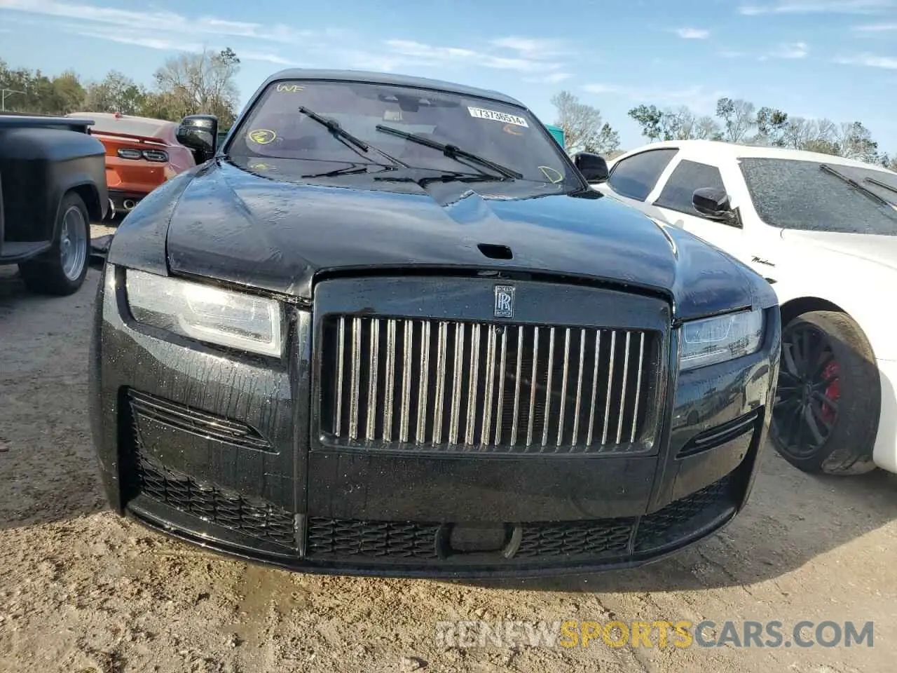 5 fotografías del automóvil dañado SCATD6C07RU221429 ROLLS-ROYCE GHOST 2024