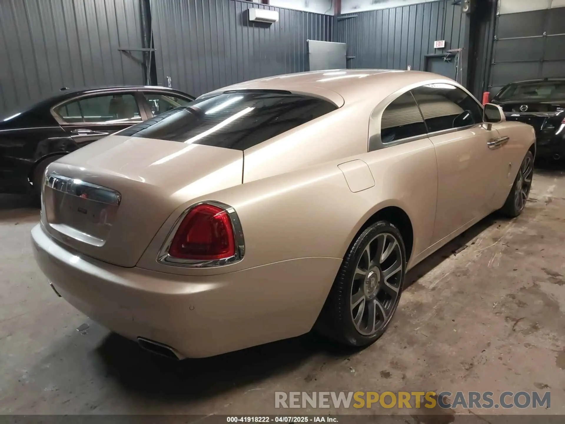4 fotografías del automóvil dañado SCA665C53KUX87266 ROLLS-ROYCE WRAITH 2019
