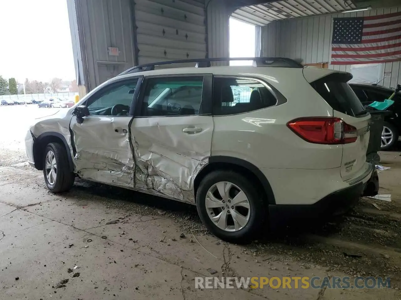 2 fotografías del automóvil dañado 4S4WMAAD6K3444213 SUBARU ASCENT 2019